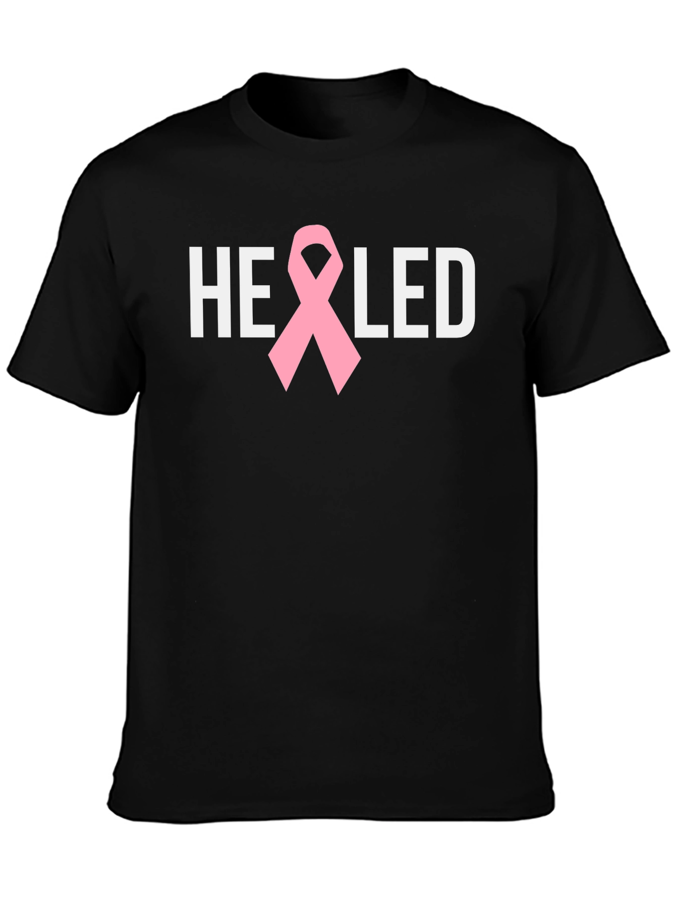 Healed Ribbon Tee - Breast Cancer Awareness