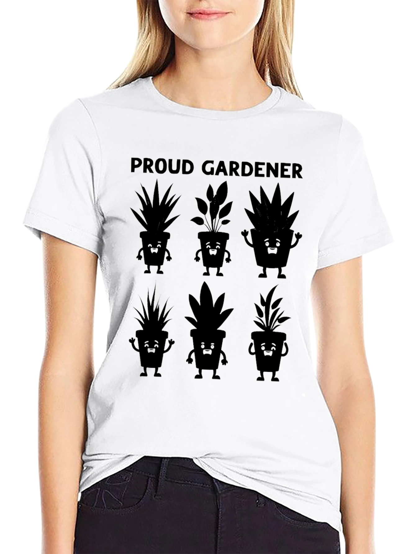 Proud Gardener Cute Plant T-Shirt