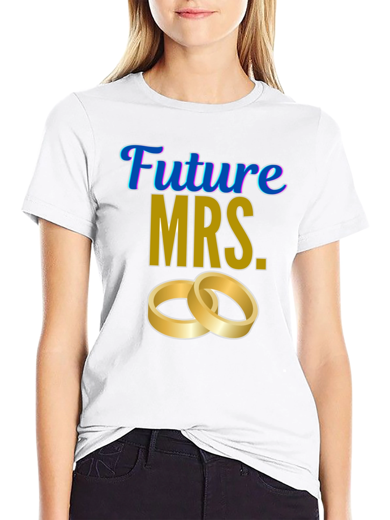 Future MRS. T-Shirt - Bride to Be Wedding Tee
