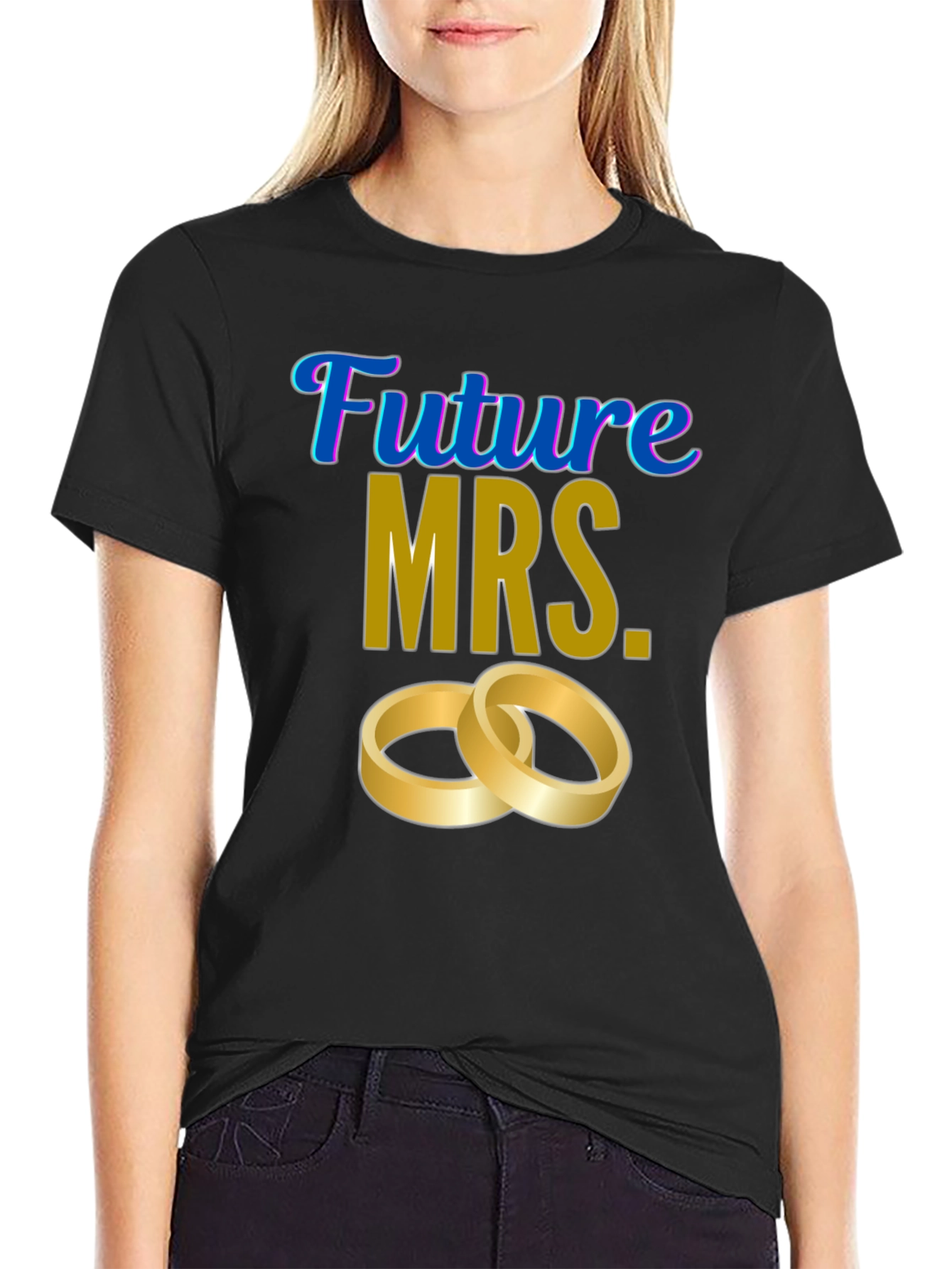 Future MRS. T-Shirt - Bride to Be Wedding Tee