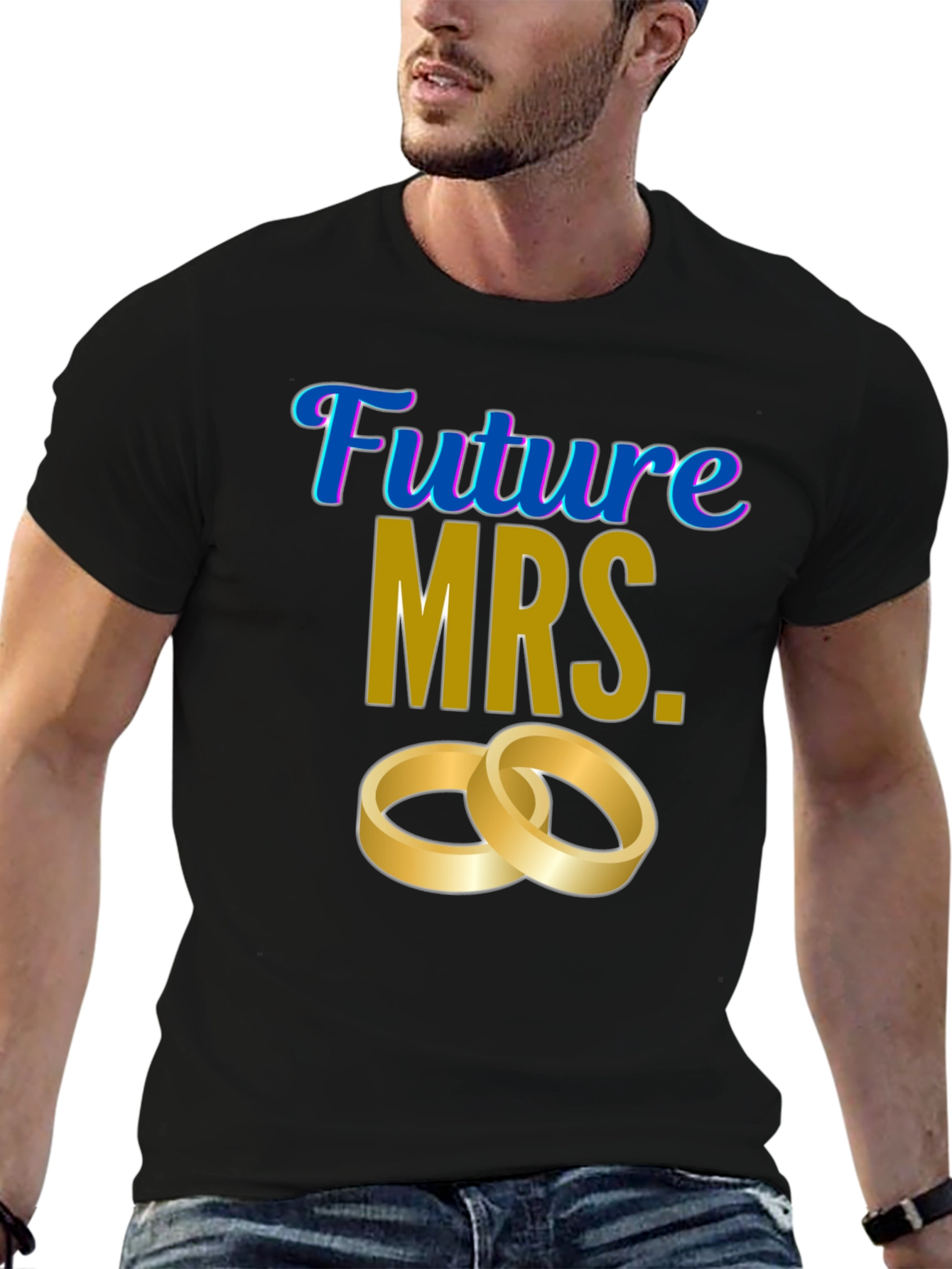 Future MRS. T-Shirt - Bride to Be Wedding Tee