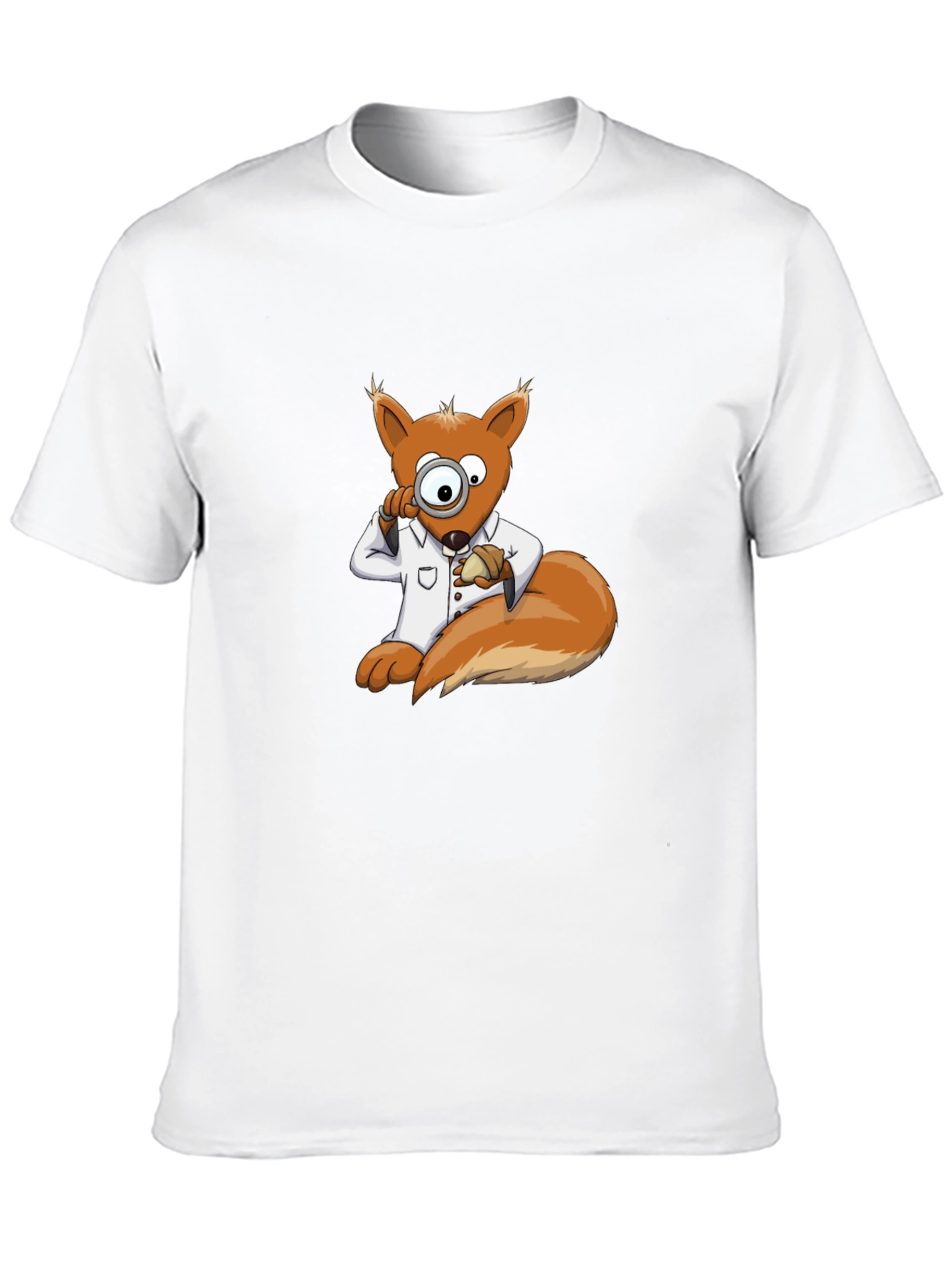 Funny Squirrel Detective T-Shirt