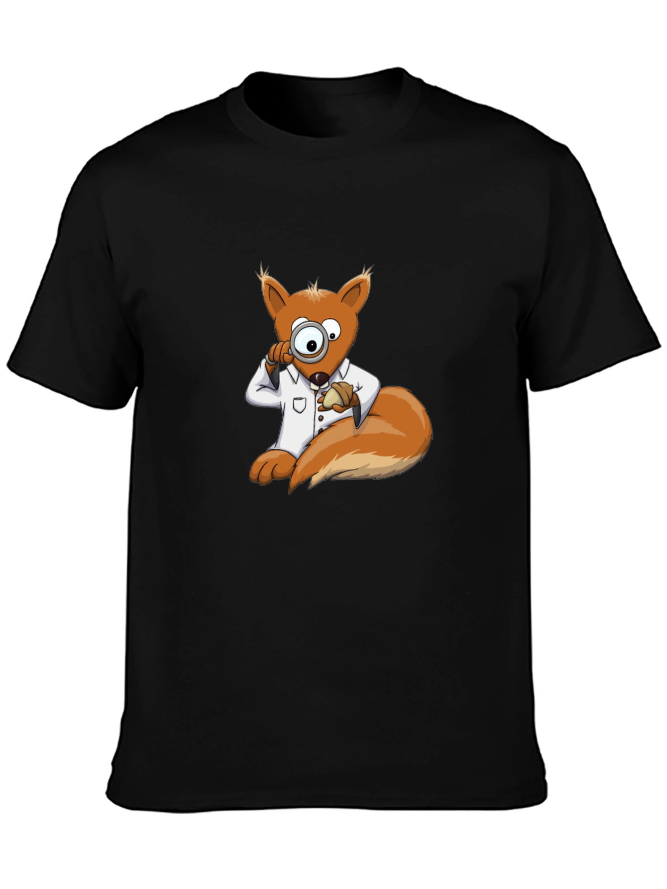 Funny Squirrel Detective T-Shirt