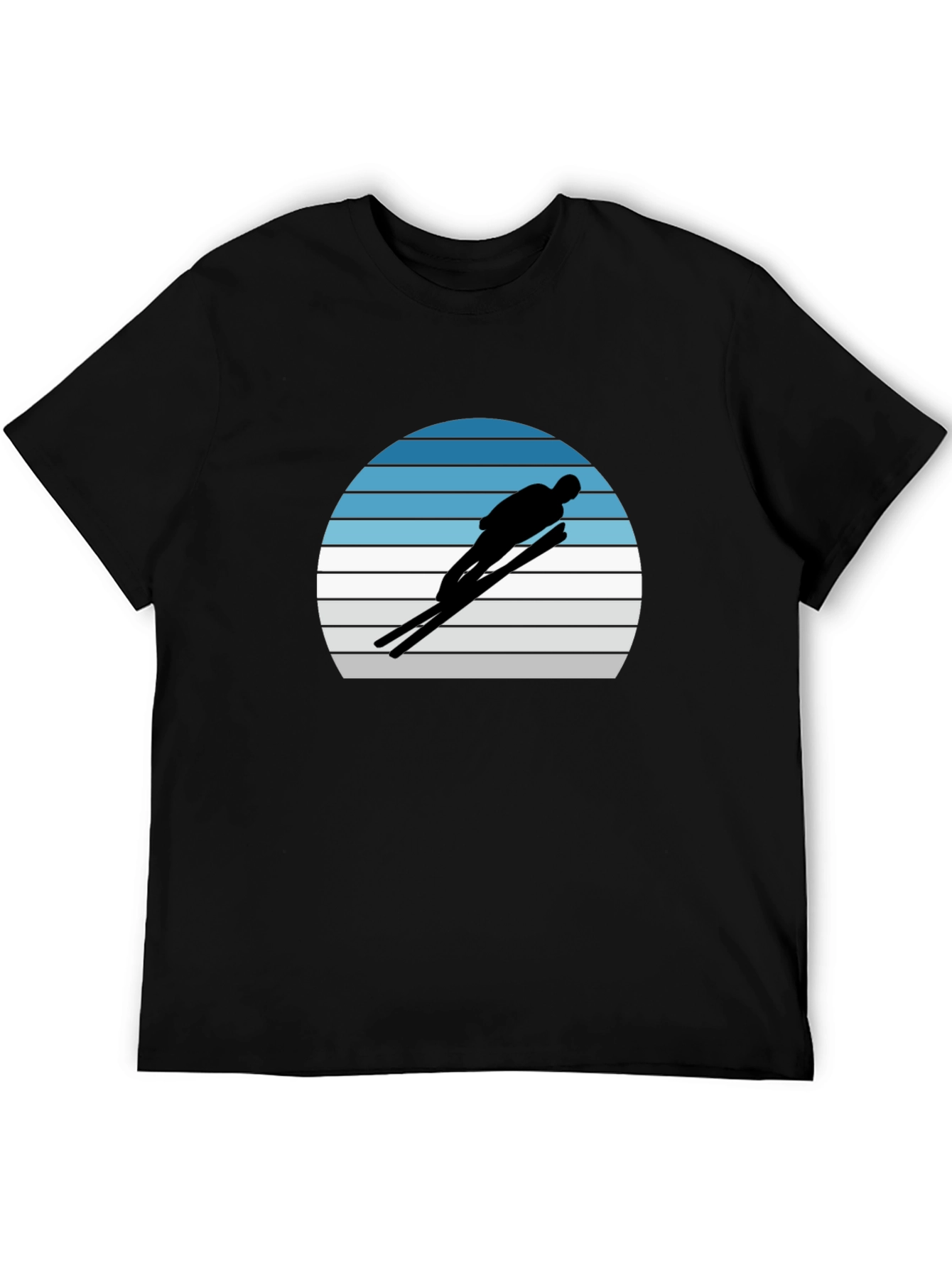 Retro Ski Jumper Graphic Tee
