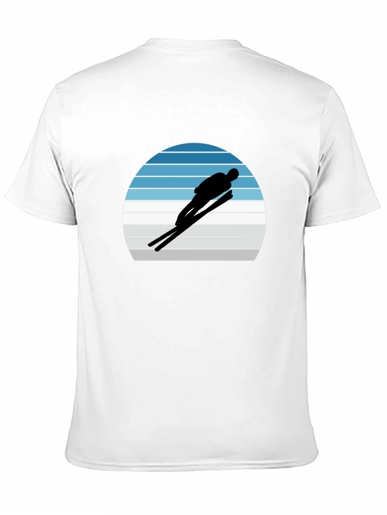 Retro Ski Jumper Graphic Tee