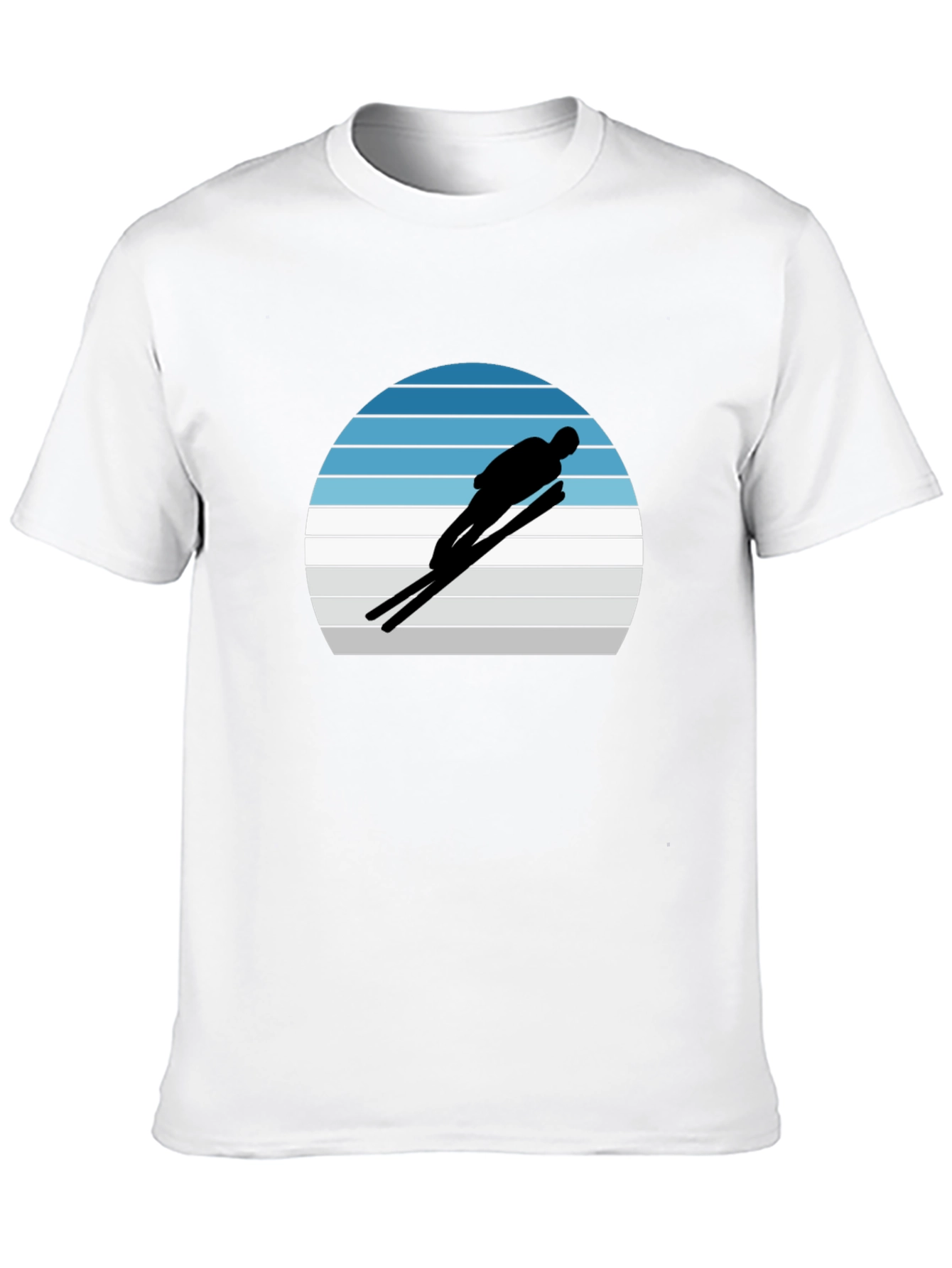 Retro Ski Jumper Graphic Tee