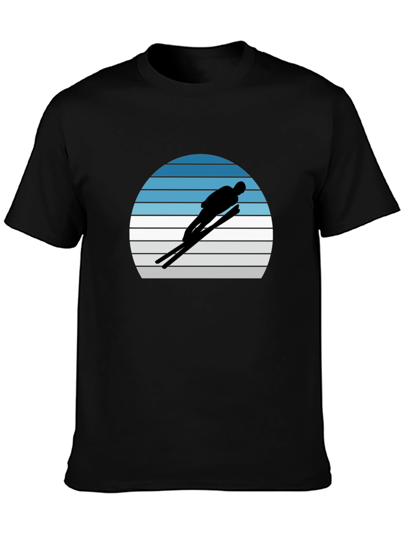 Retro Ski Jumper Graphic Tee