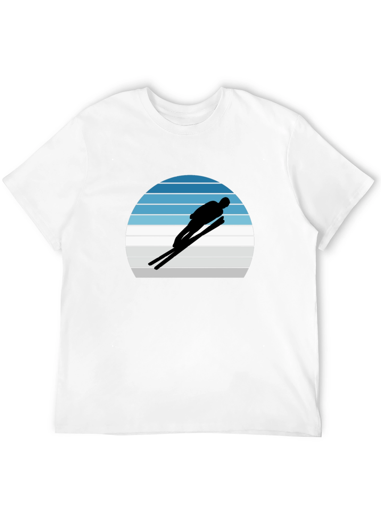 Retro Ski Jumper Graphic Tee