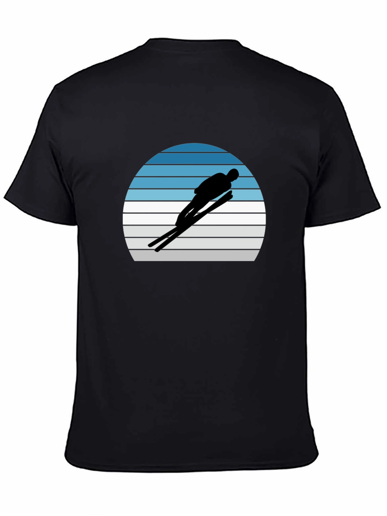 Retro Ski Jumper Graphic Tee