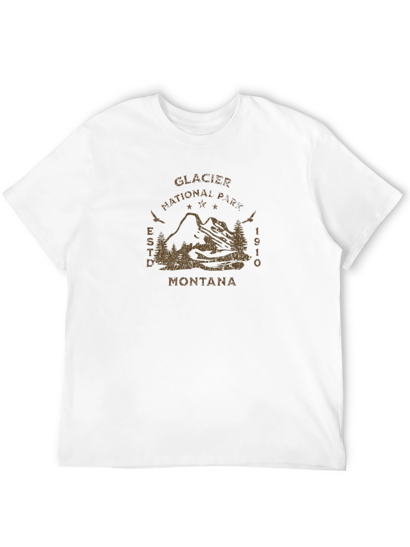 Glacier National Park Montana Graphic Tee