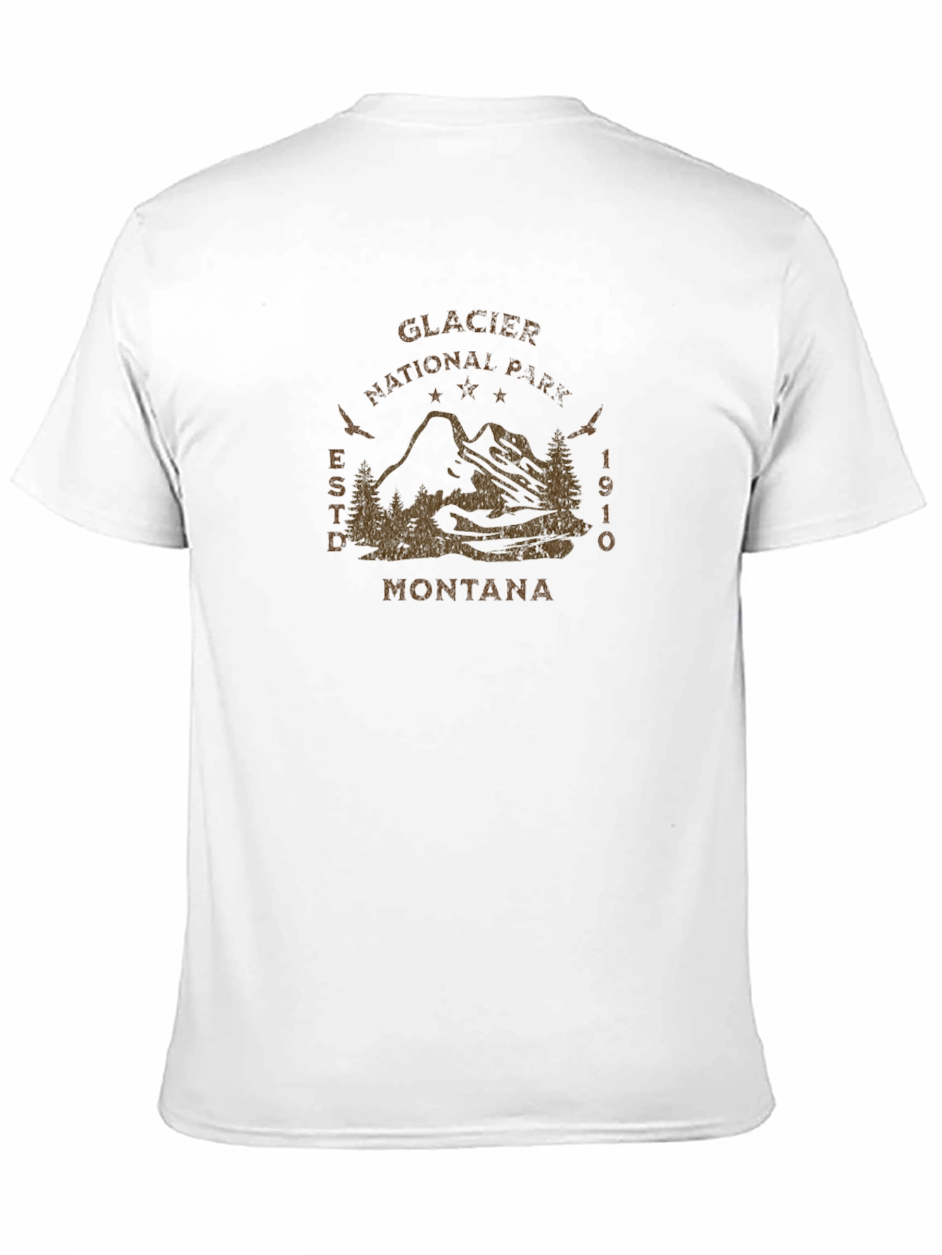 Glacier National Park Montana Graphic Tee
