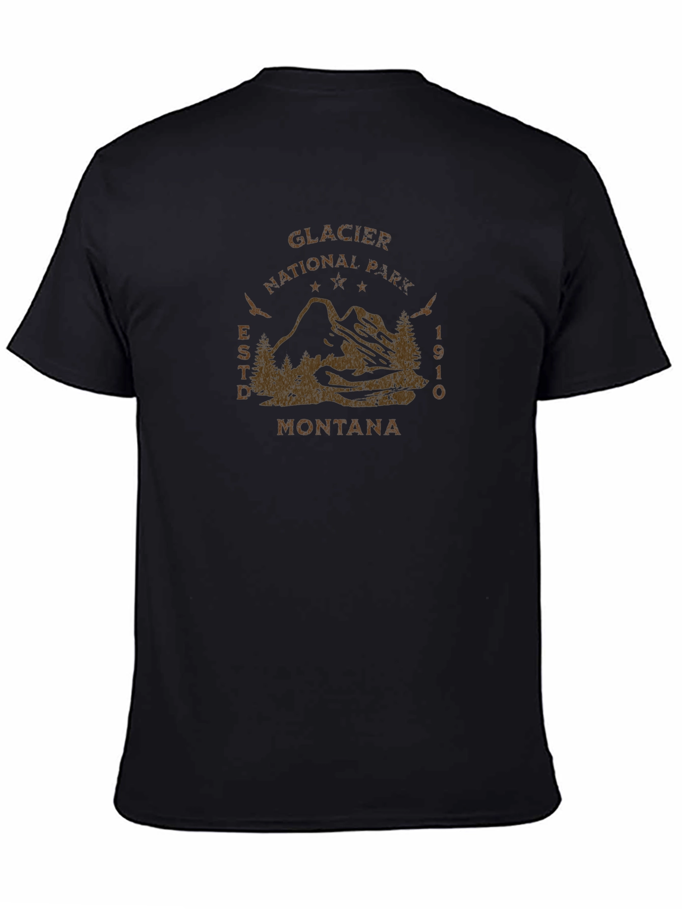 Glacier National Park Montana Graphic Tee