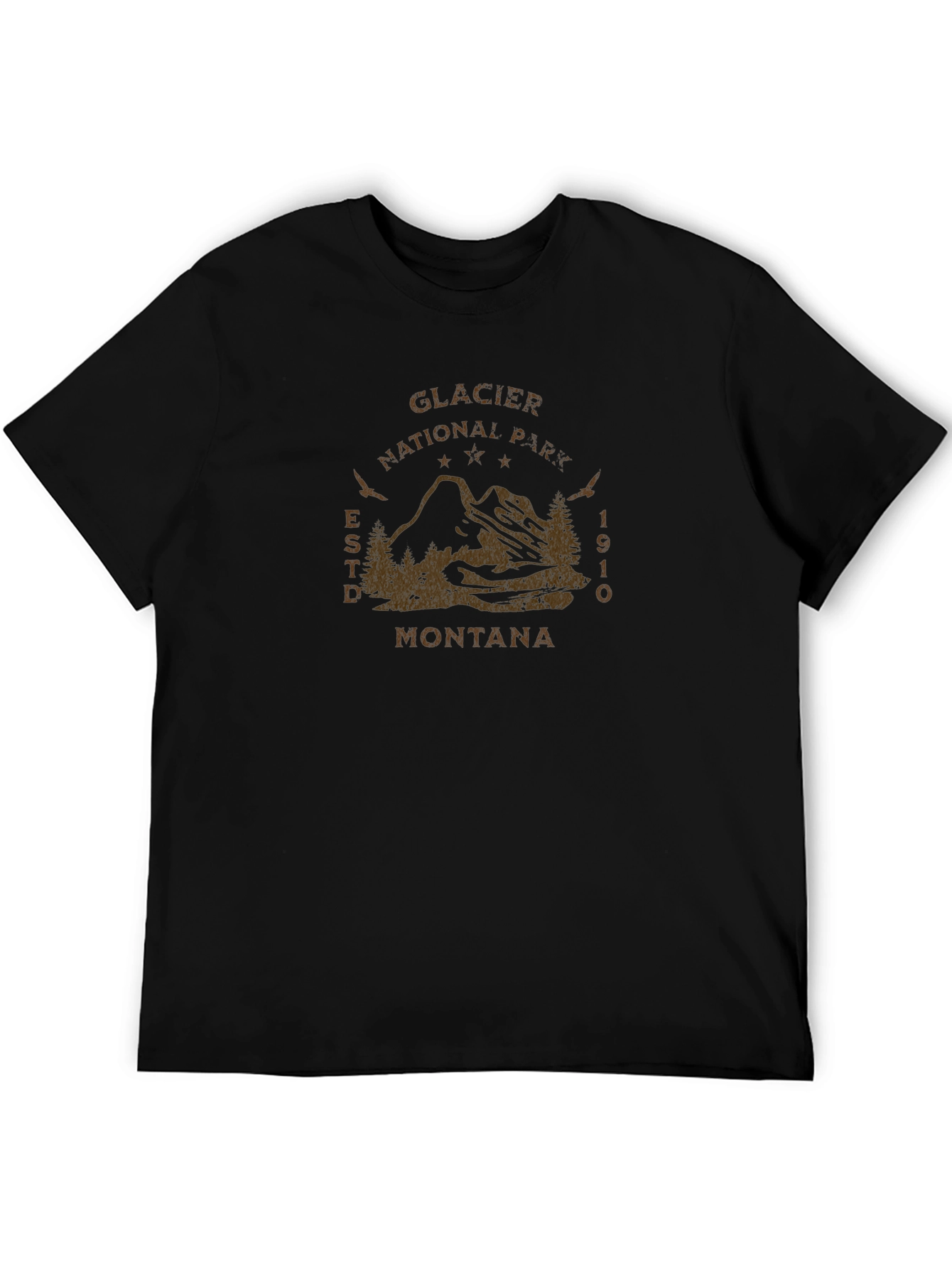 Glacier National Park Montana Graphic Tee