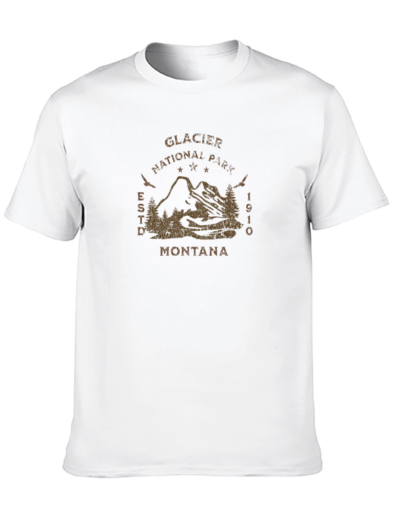 Glacier National Park Montana Graphic Tee