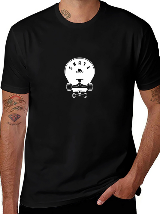 Skate Graphic Black T-Shirt