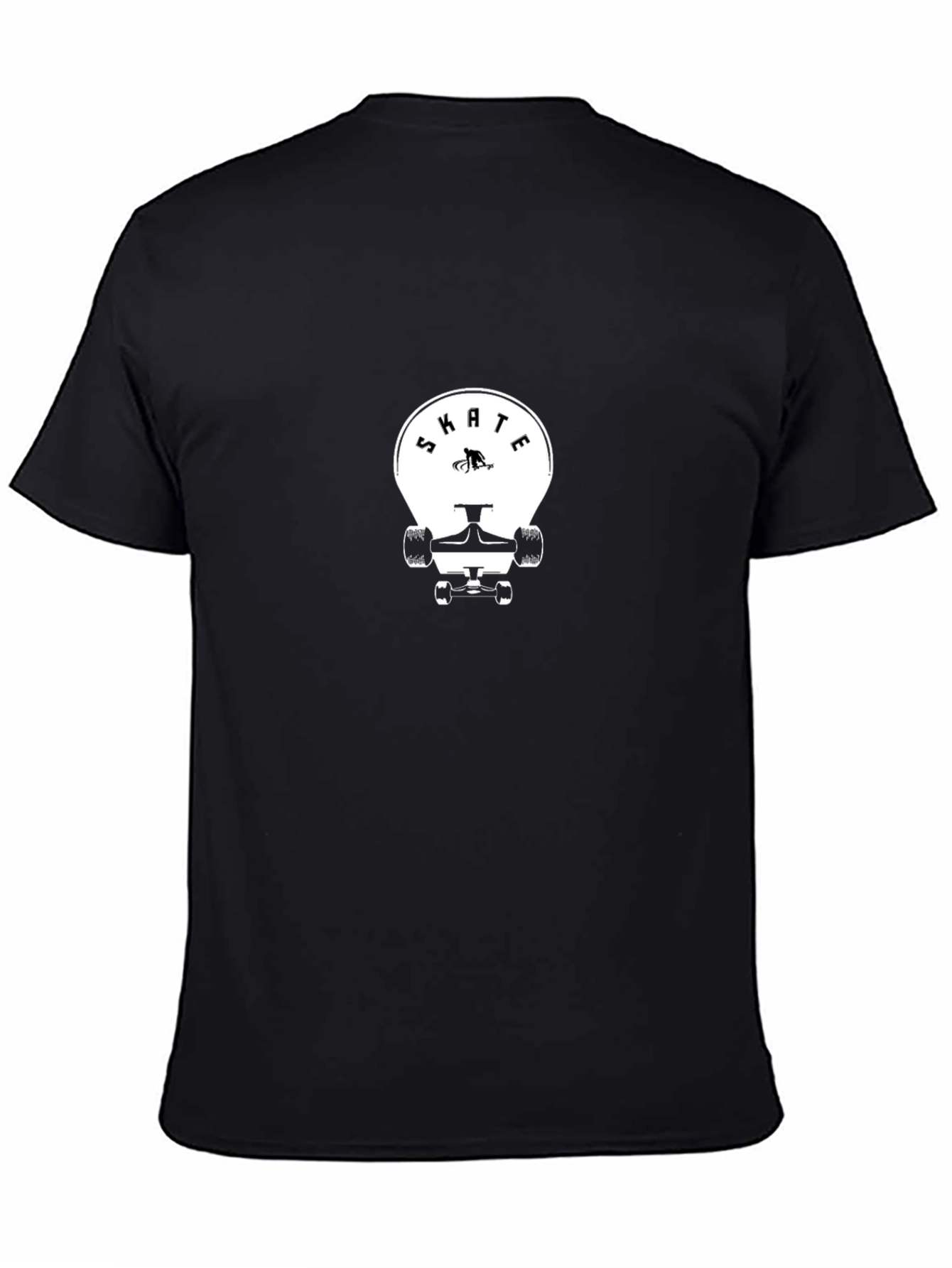 Skate Graphic Black T-Shirt
