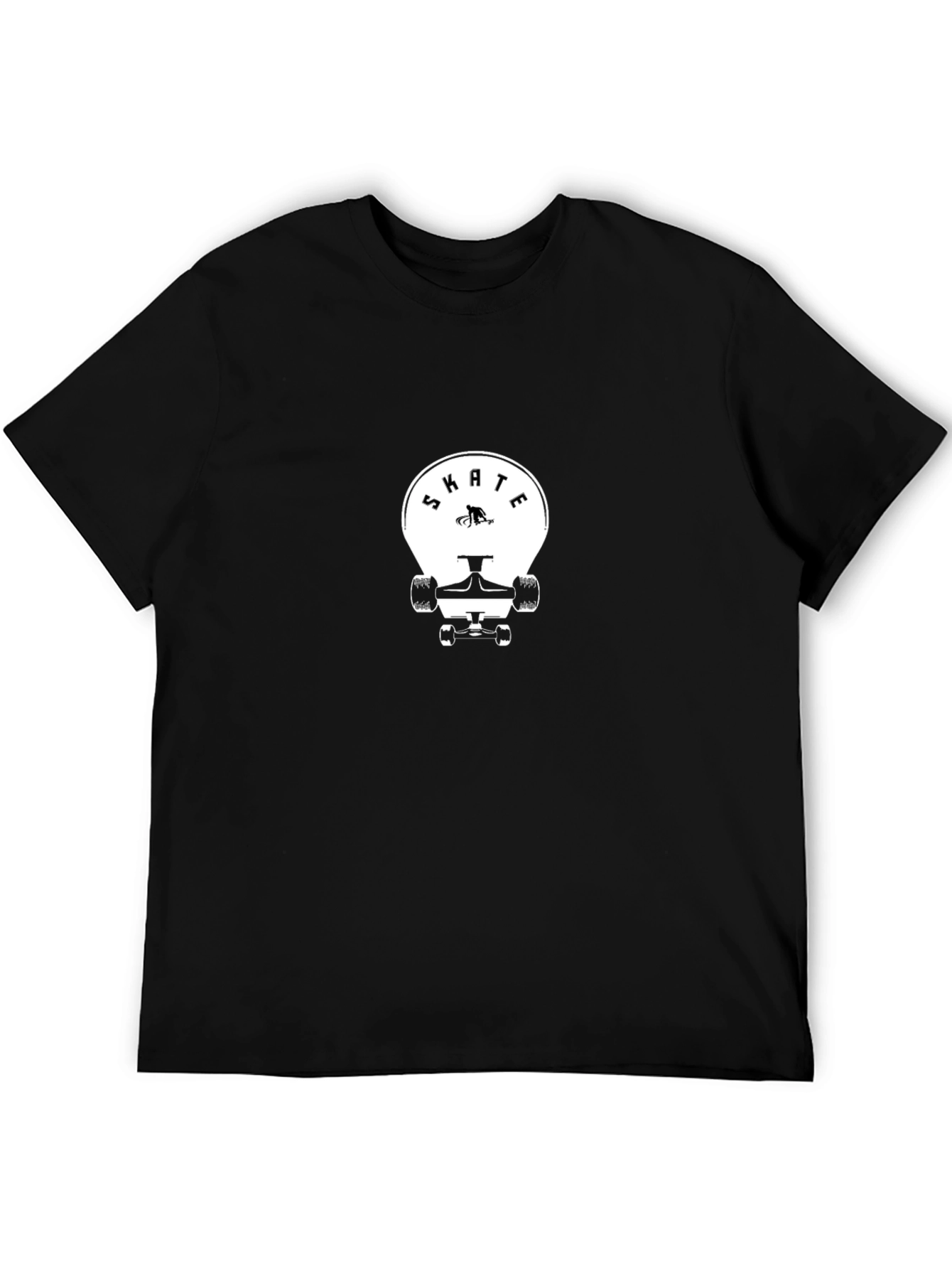 Skate Graphic Black T-Shirt