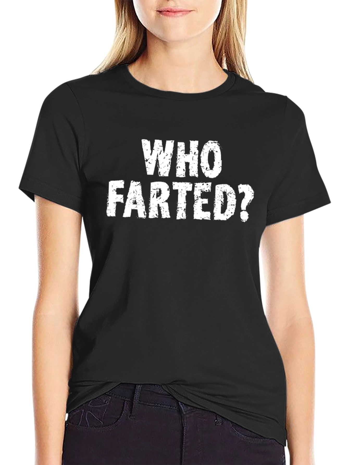 Who Farted? Graphic Tee - Funny Mens T-Shirt