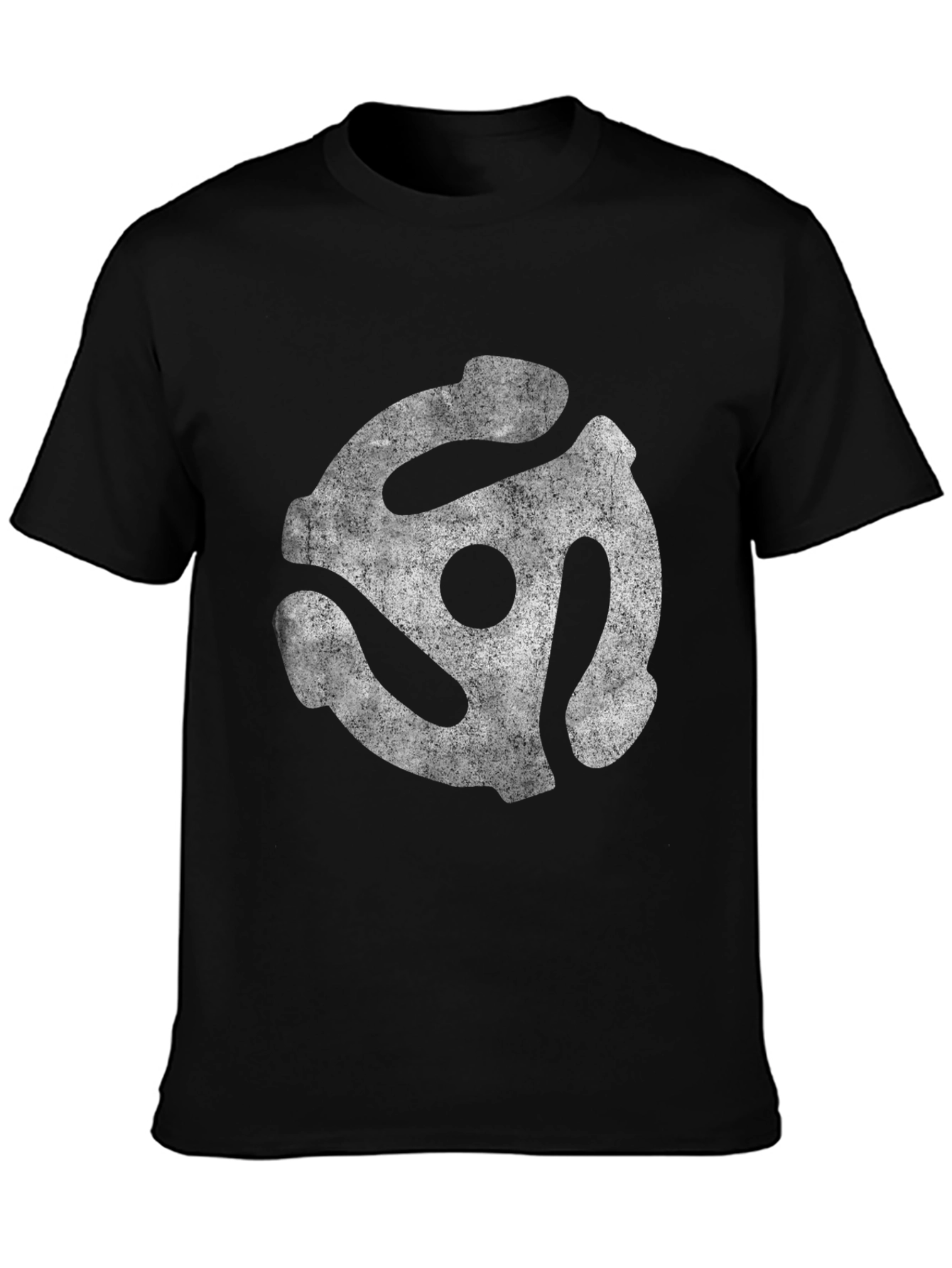 Retro 45 RPM Record Adapter T-Shirt