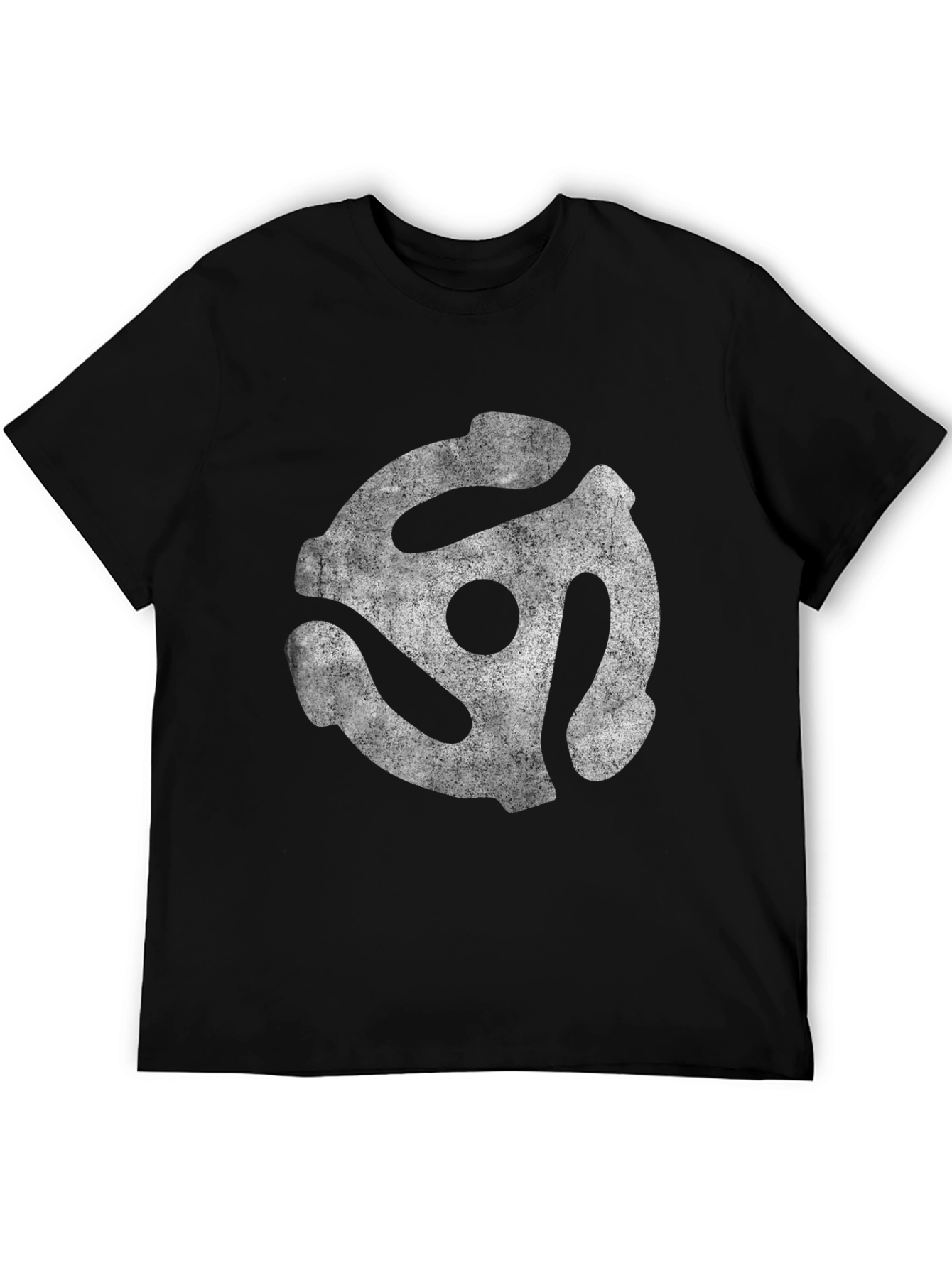 Retro 45 RPM Record Adapter T-Shirt
