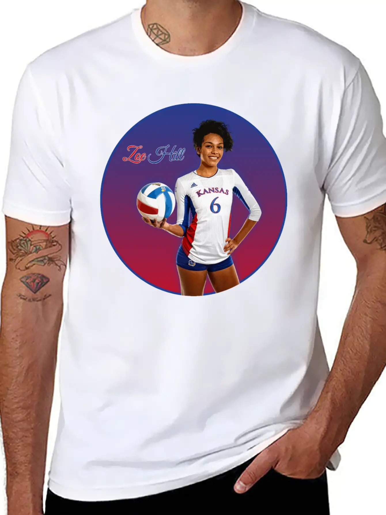 Zoe Hill - Volleyball Unisex Casual T-Shirt – Clean Design For Daily Comfort