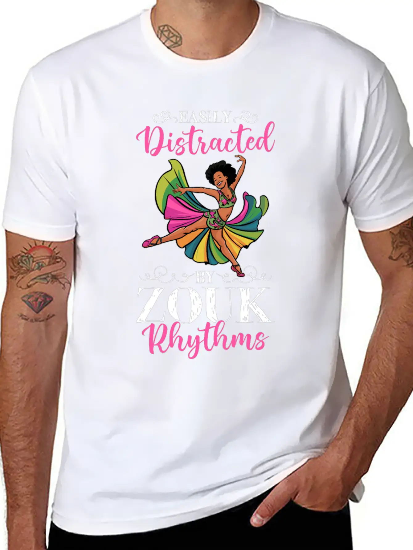 Zouk Dance Festival Design For Zouk Dancer Unisex Casual T-Shirt – Clean Design For Daily Comfort