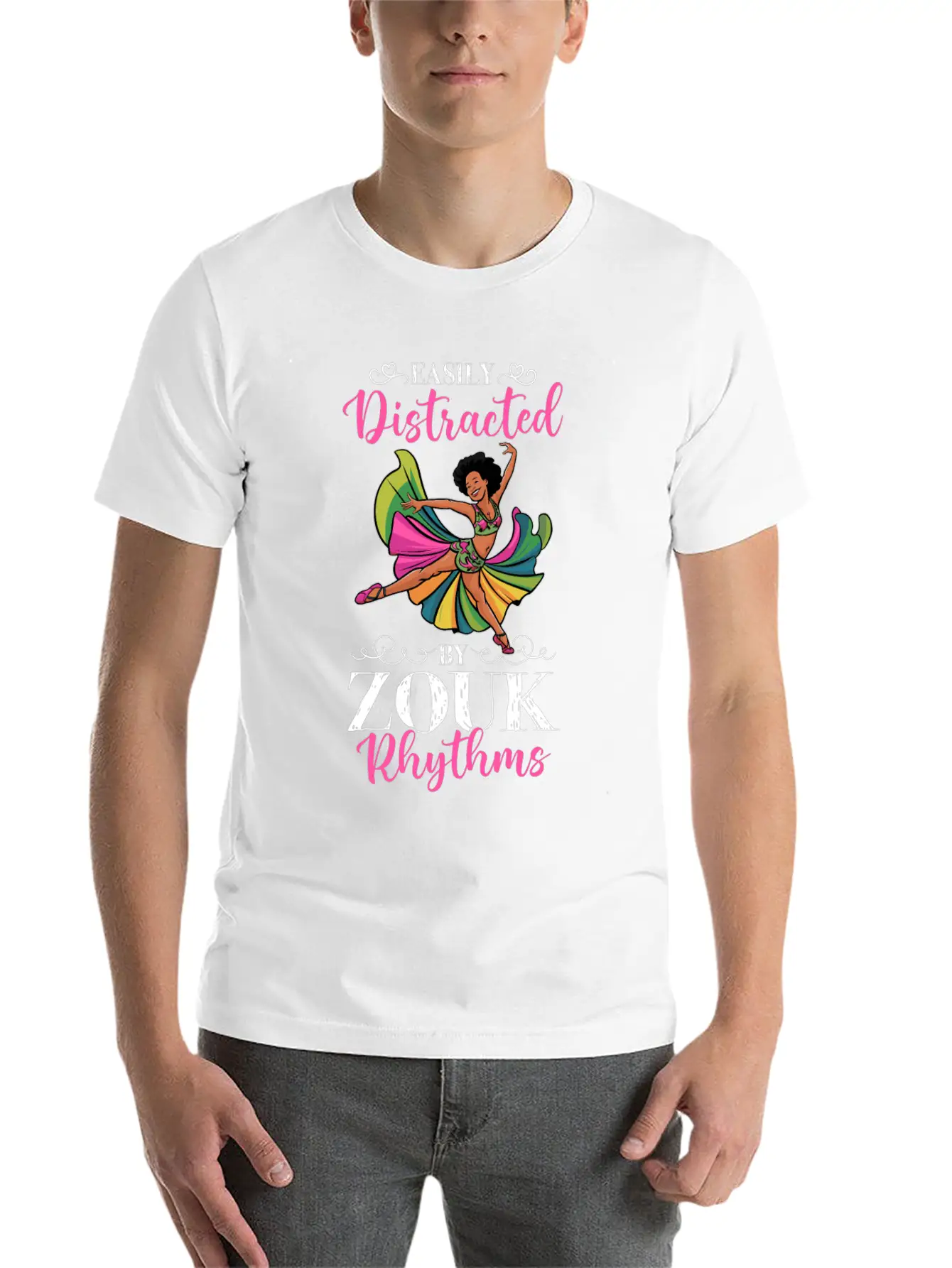 Zouk Dance Festival Design For Zouk Dancer Unisex Casual T-Shirt – Clean Design For Daily Comfort