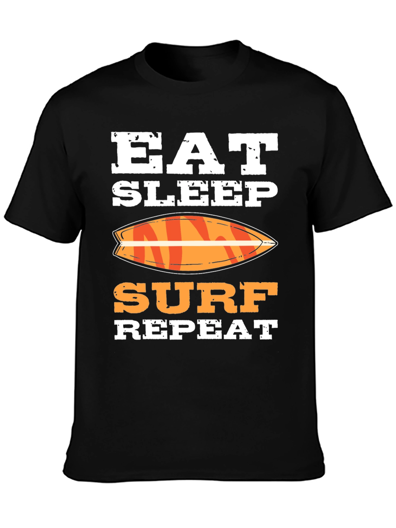 Eat Sleep Surf Repeat Graphic T-Shirt