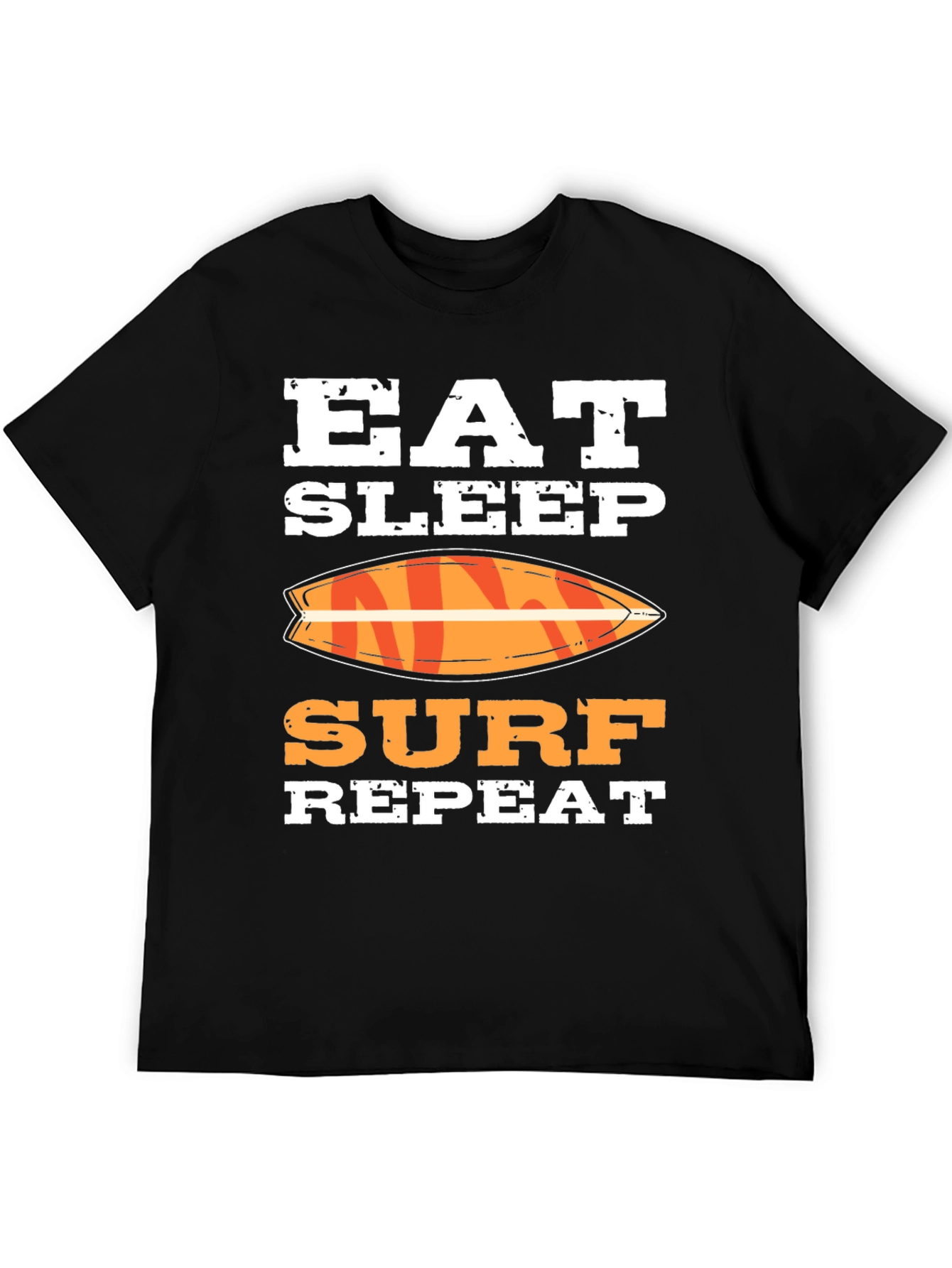 Eat Sleep Surf Repeat Graphic T-Shirt