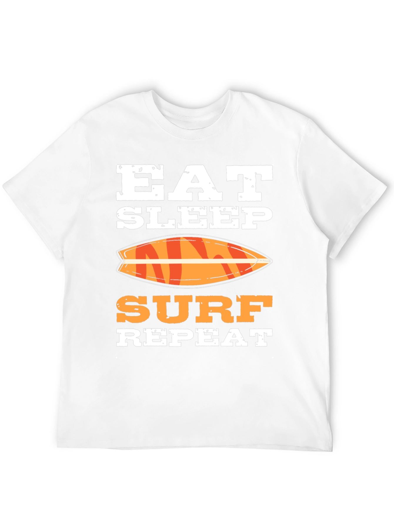 Eat Sleep Surf Repeat Graphic T-Shirt