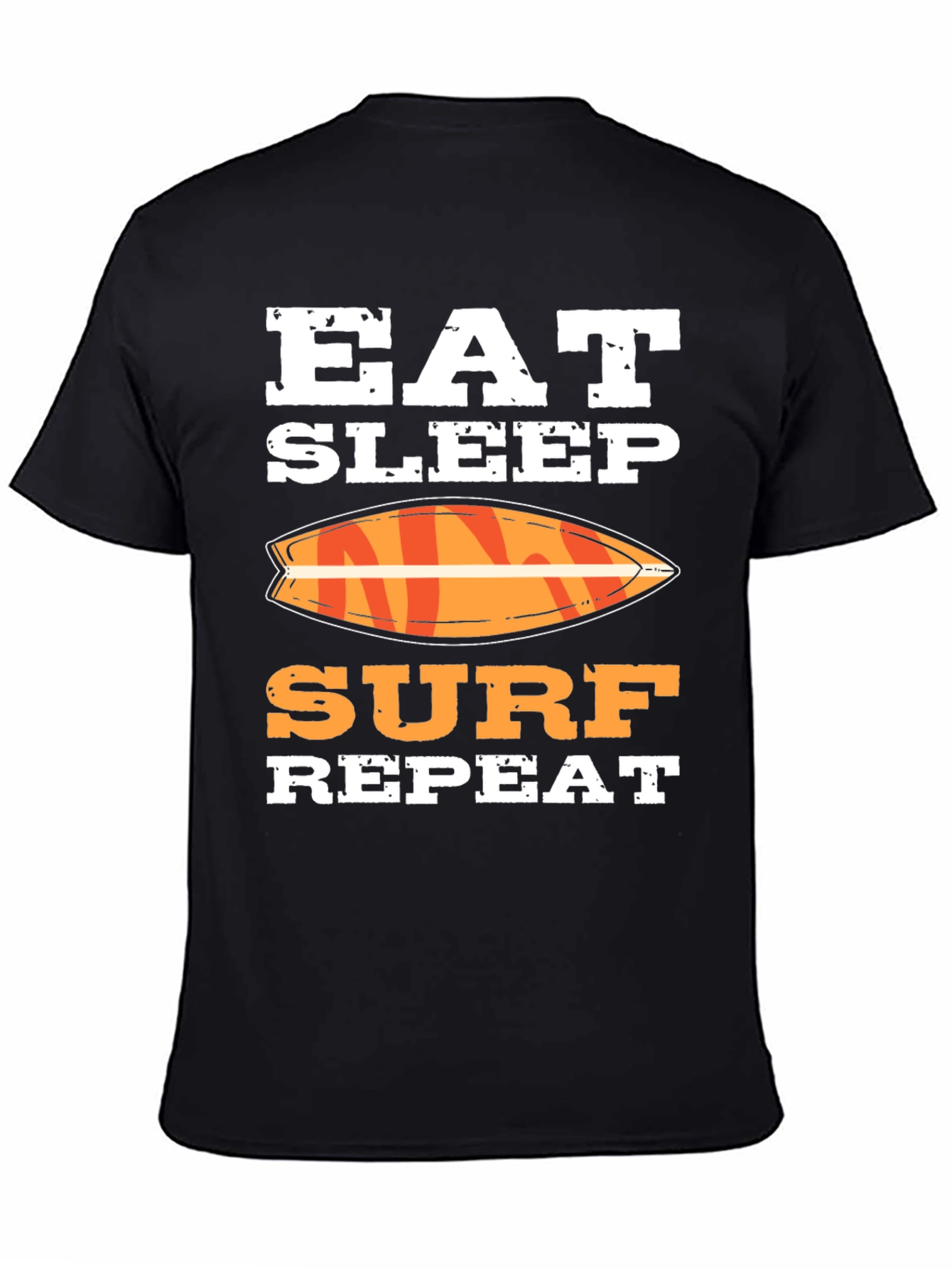 Eat Sleep Surf Repeat Graphic T-Shirt