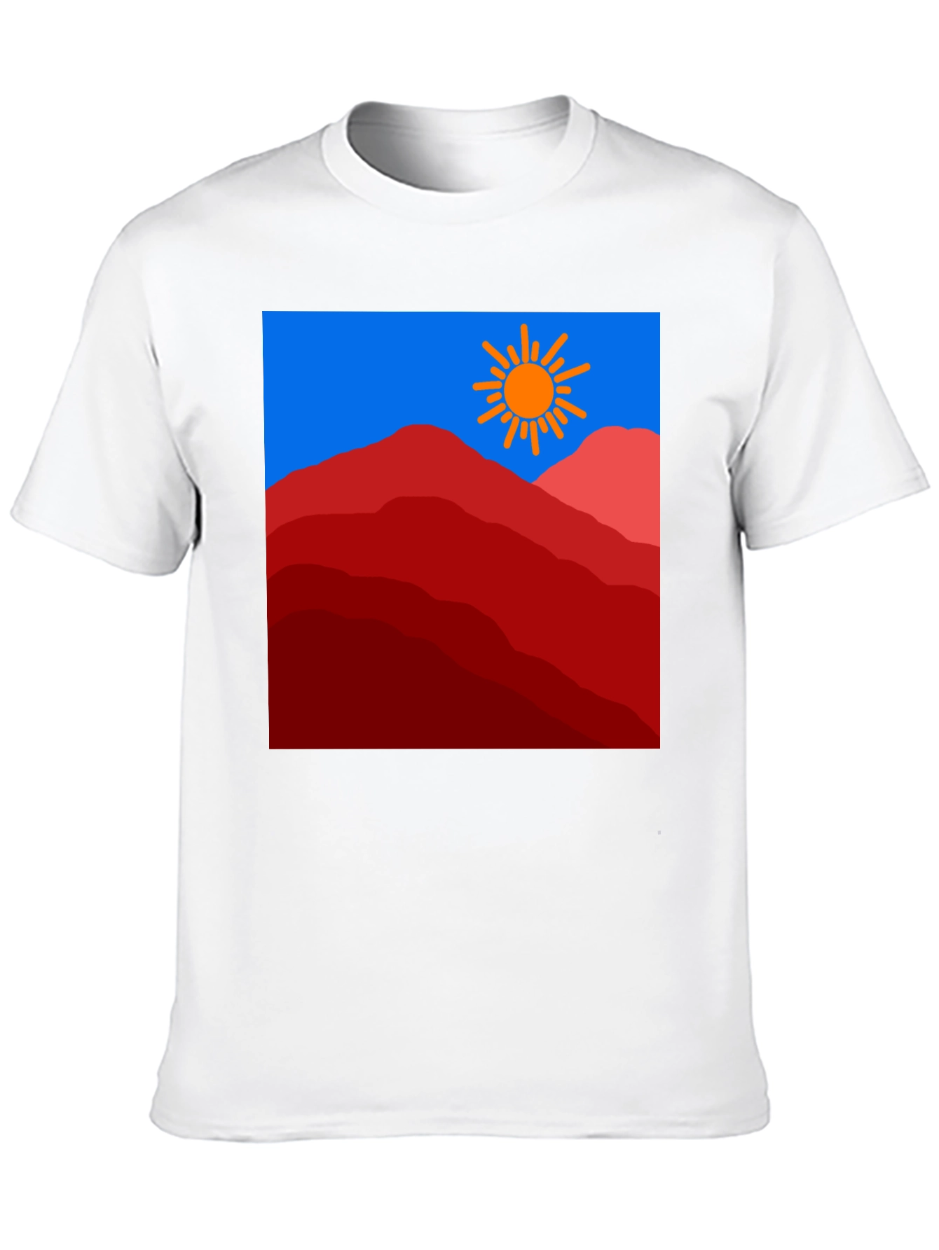 Mountain Sun Graphic Tee - Stylish & Unique Design