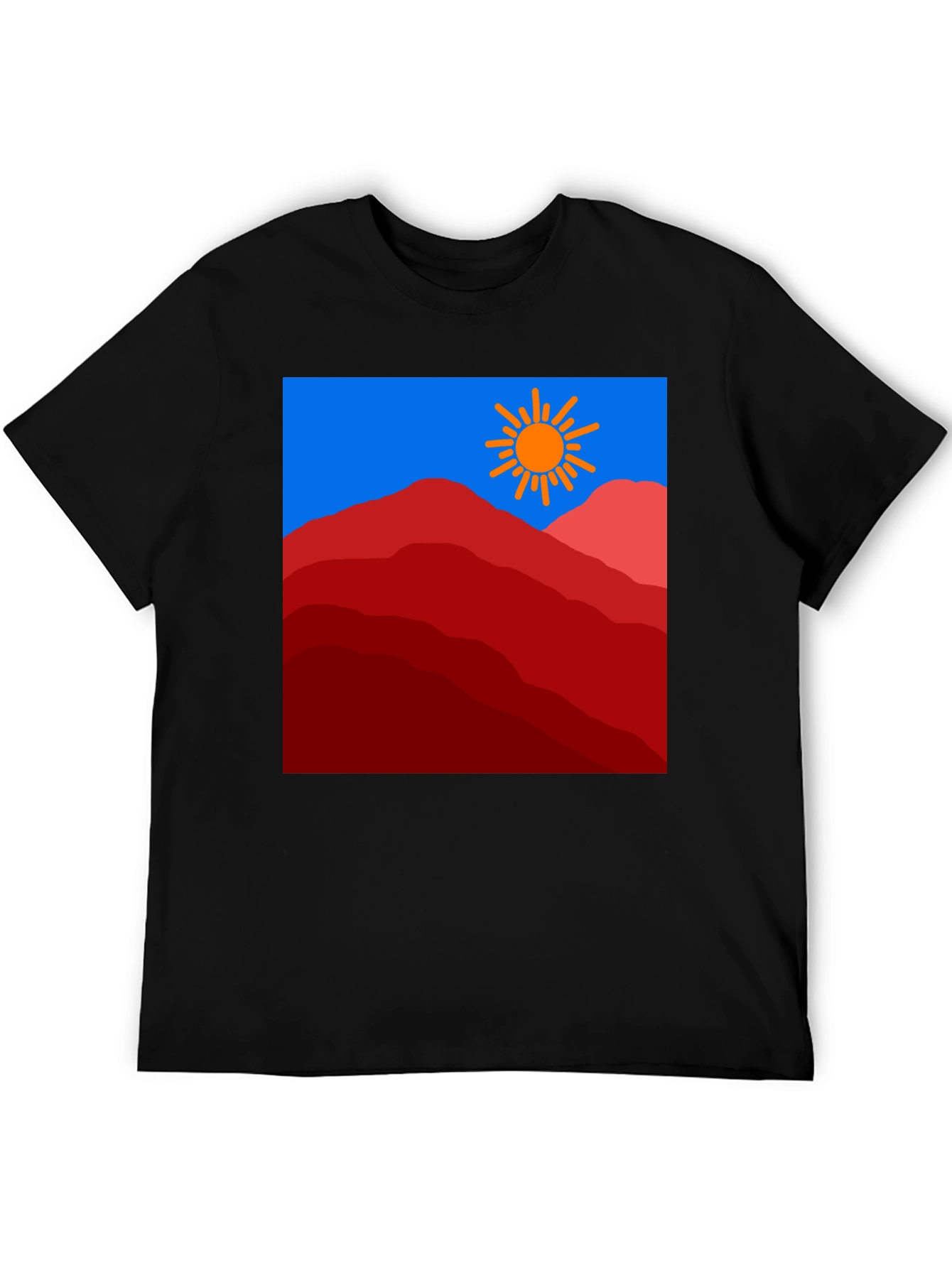 Mountain Sun Graphic Tee - Stylish & Unique Design
