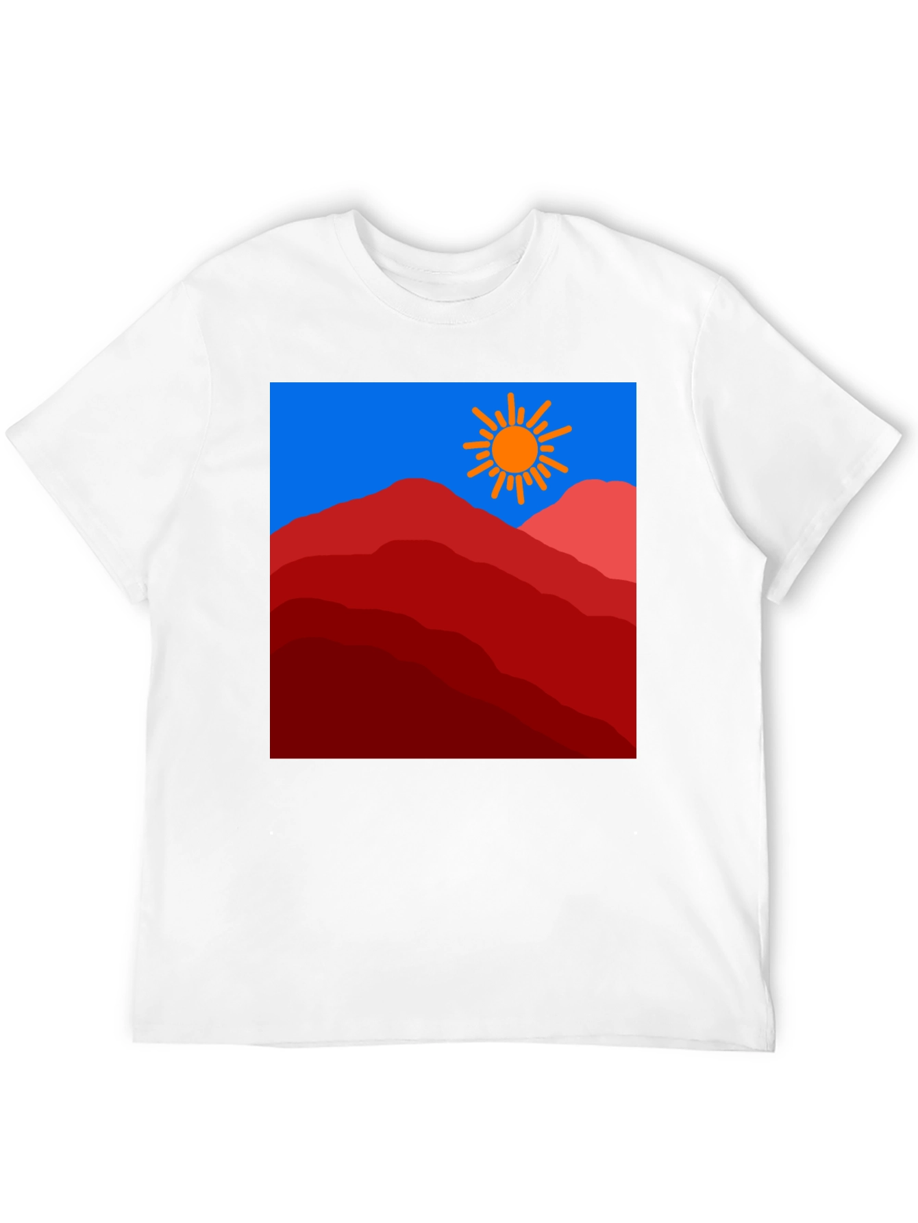 Mountain Sun Graphic Tee - Stylish & Unique Design