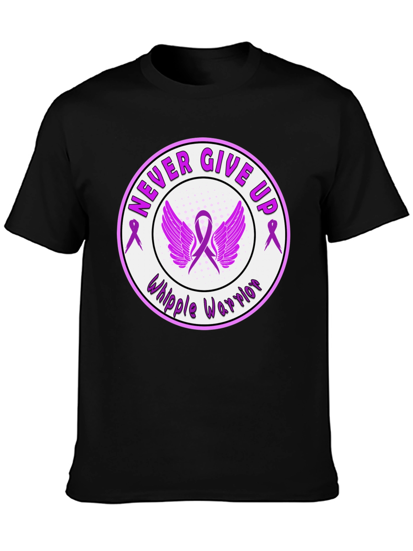 Whipple Warrior T-Shirt - Never Give Up