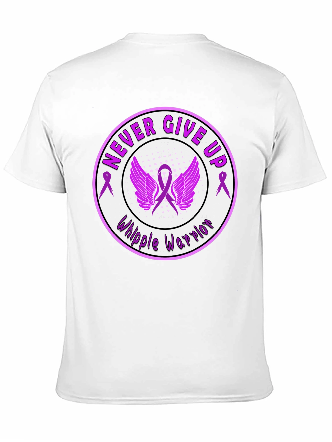 Whipple Warrior T-Shirt - Never Give Up
