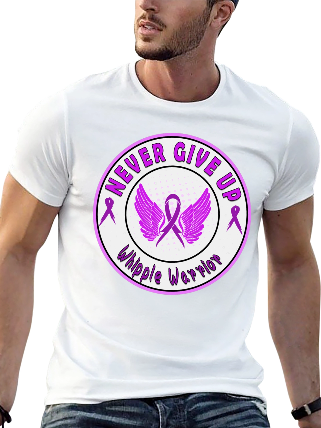 Whipple Warrior T-Shirt - Never Give Up