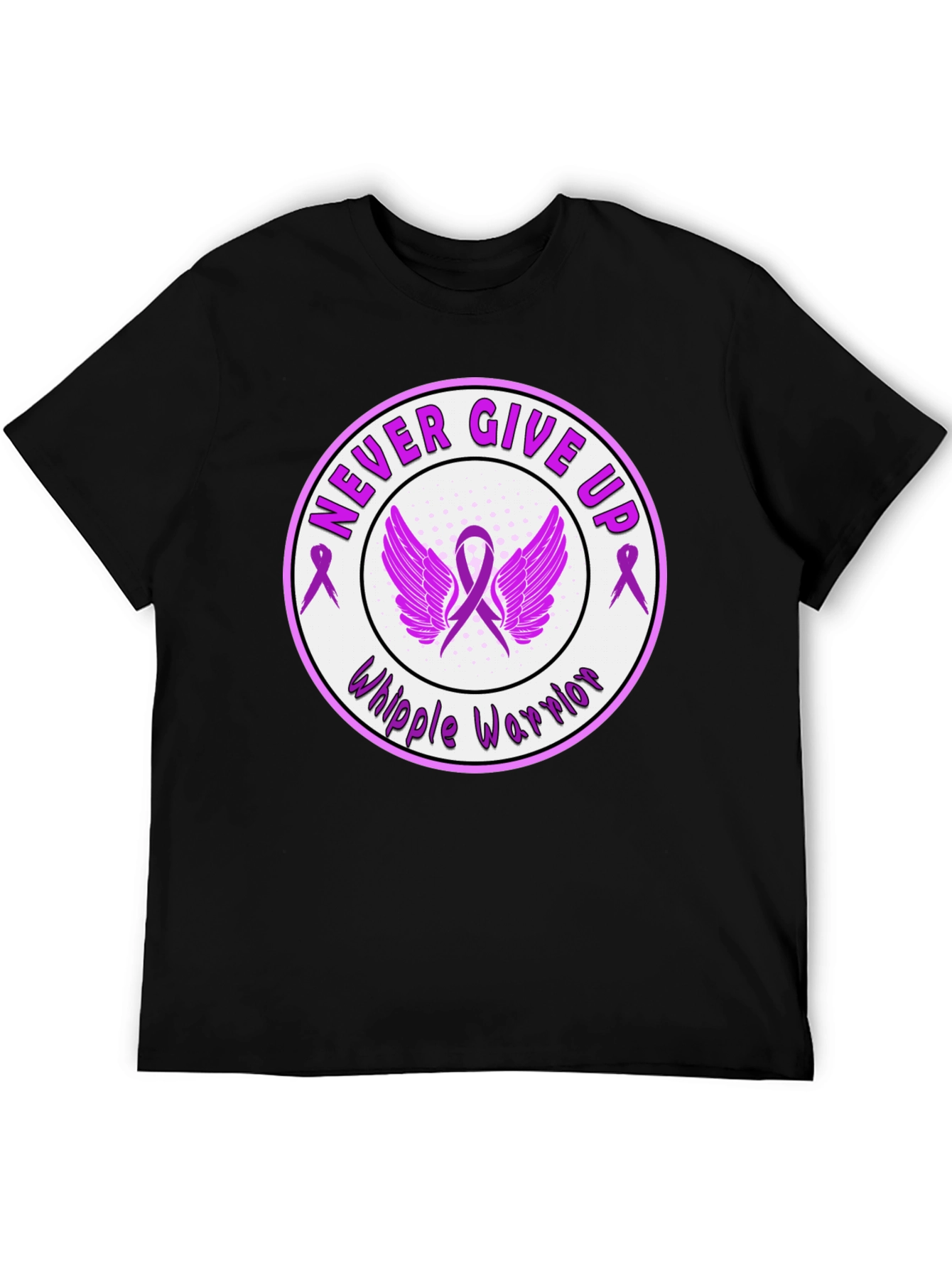 Whipple Warrior T-Shirt - Never Give Up