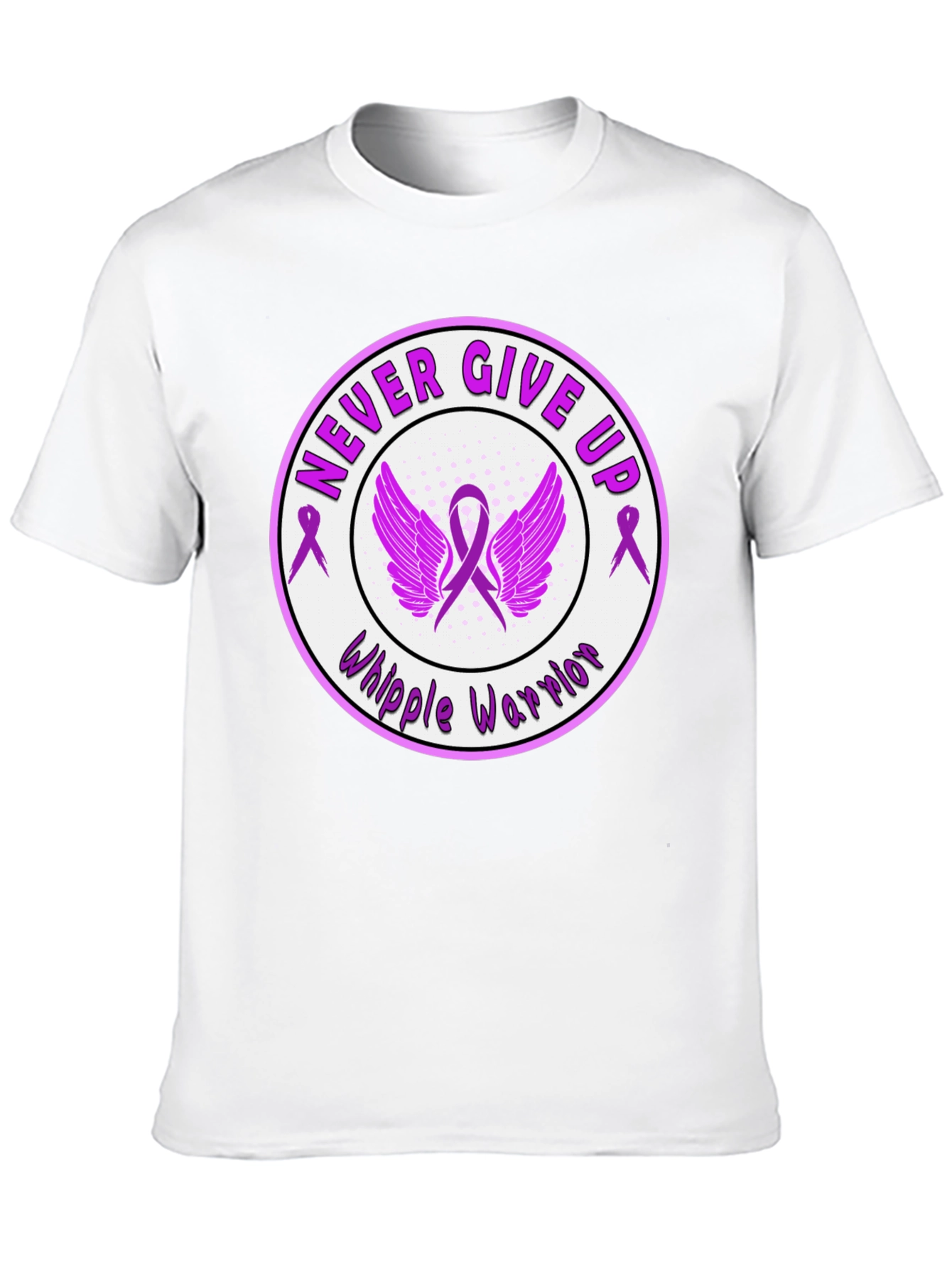 Whipple Warrior T-Shirt - Never Give Up