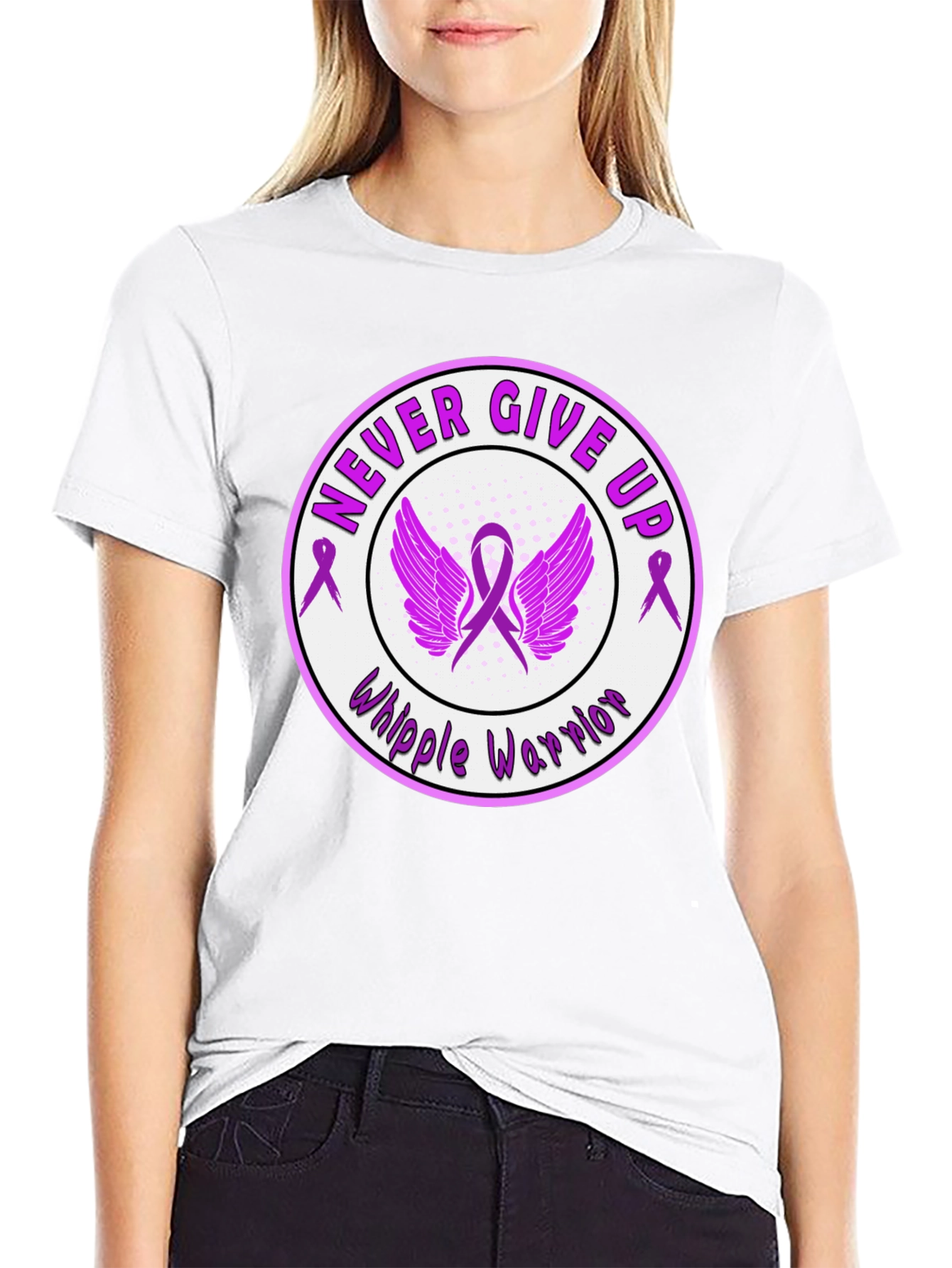 Whipple Warrior T-Shirt - Never Give Up