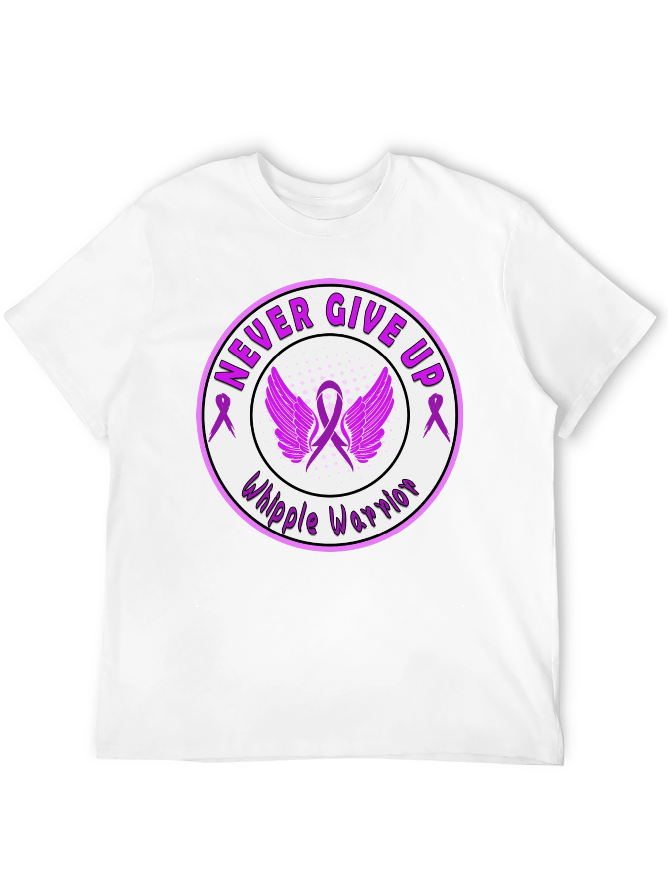 Whipple Warrior T-Shirt - Never Give Up