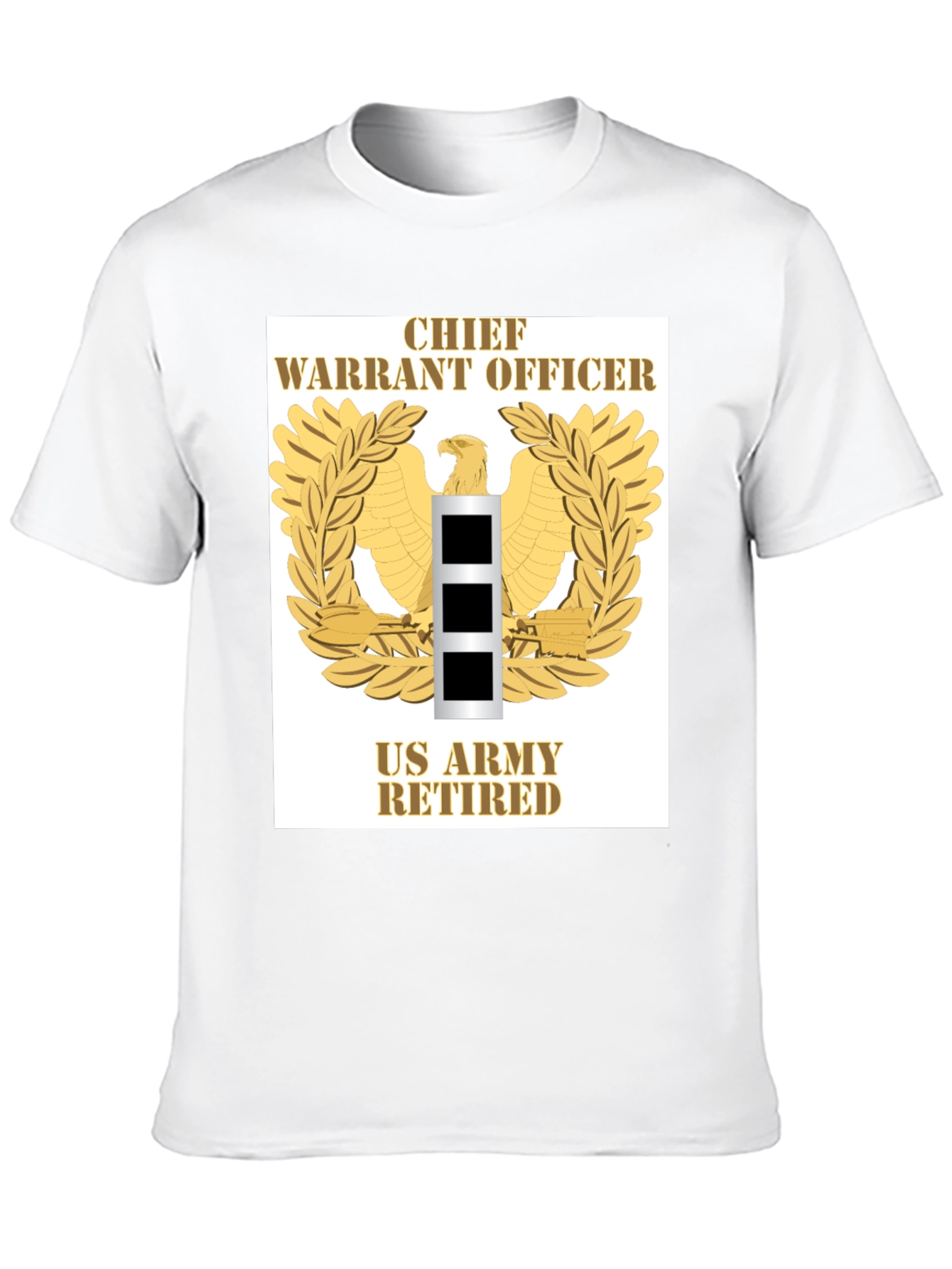US Army Chief Warrant Officer Retired T-Shirt