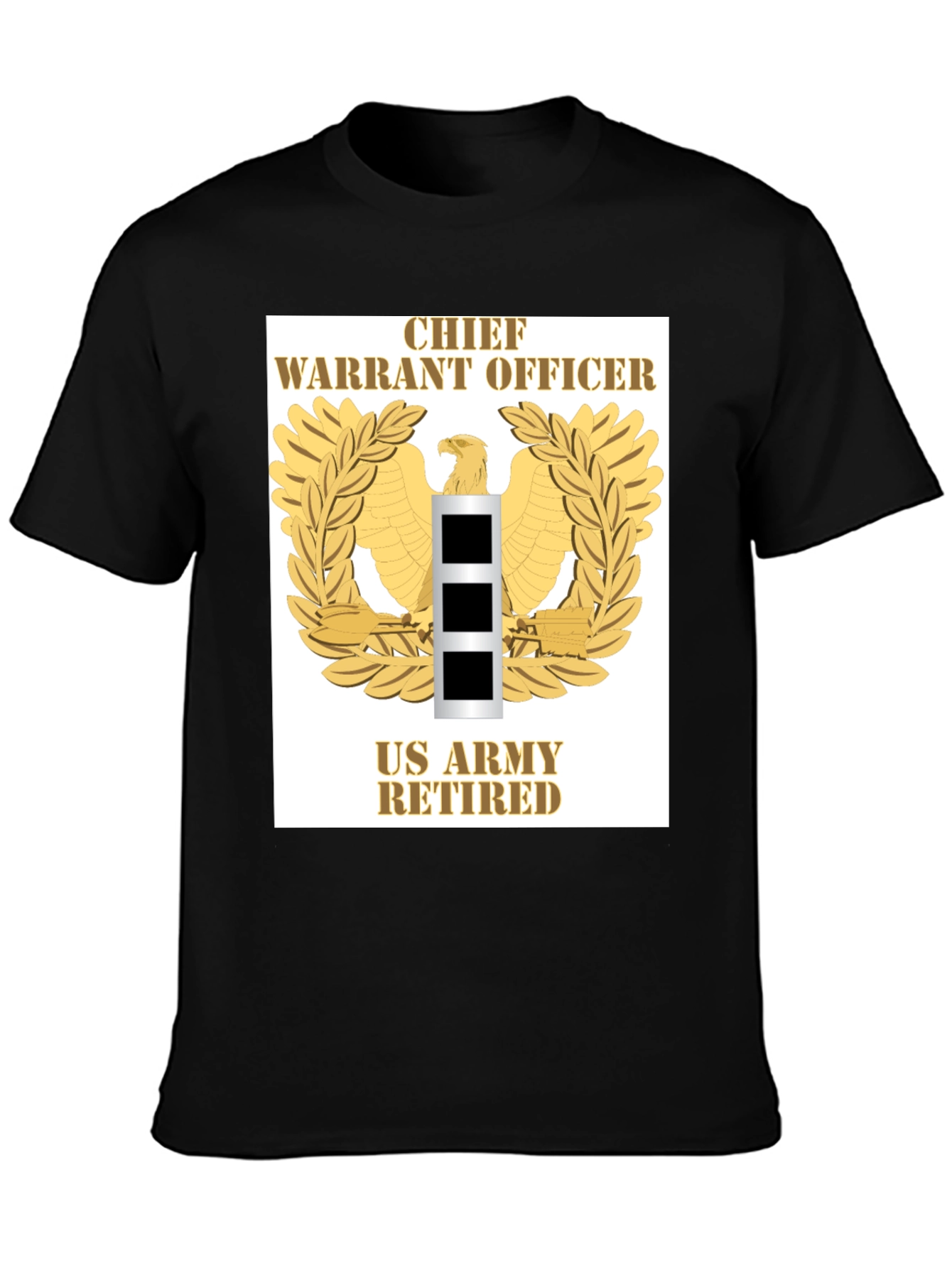US Army Chief Warrant Officer Retired T-Shirt