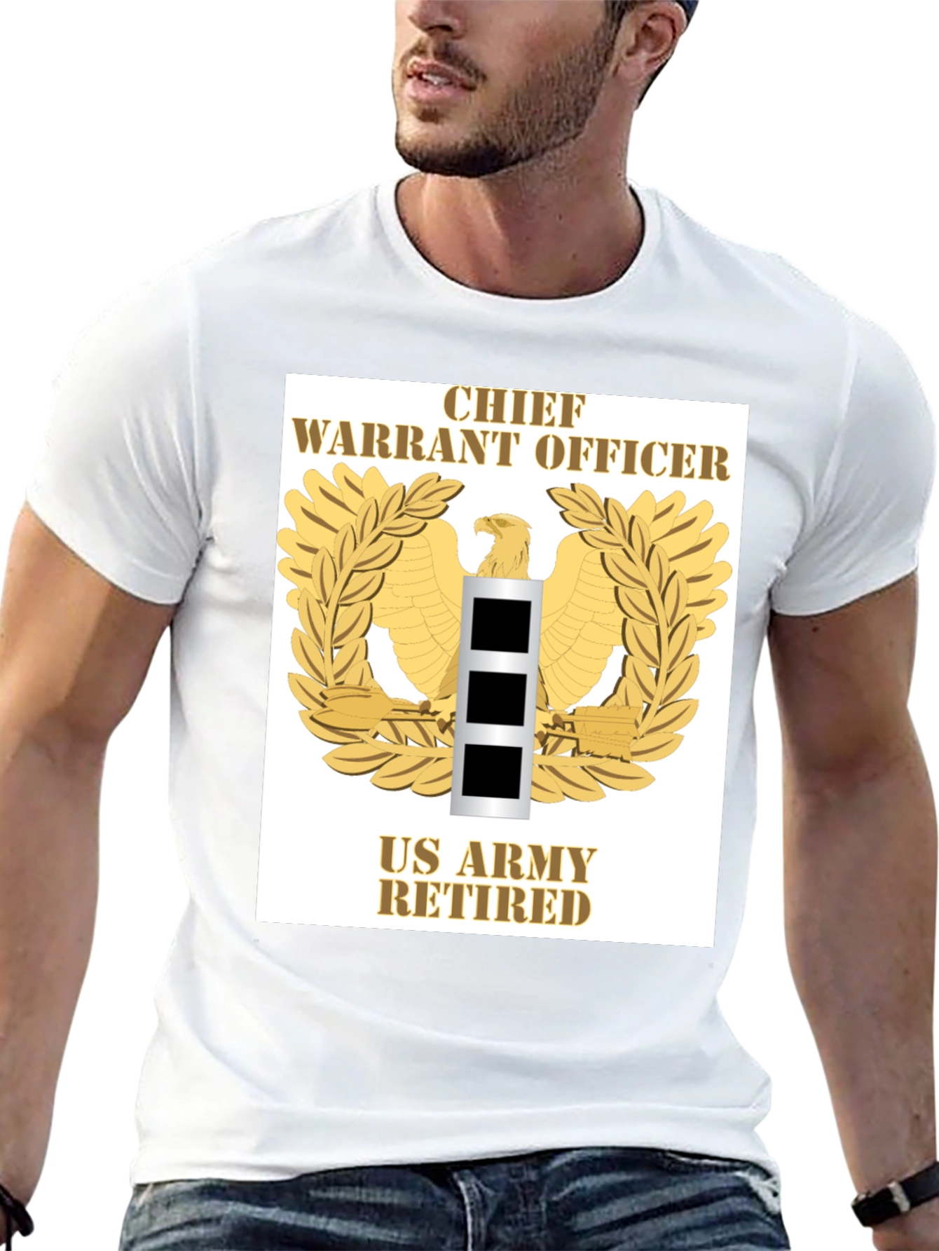 US Army Chief Warrant Officer Retired T-Shirt