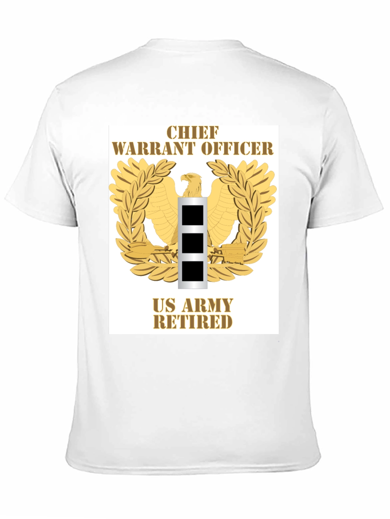 US Army Chief Warrant Officer Retired T-Shirt