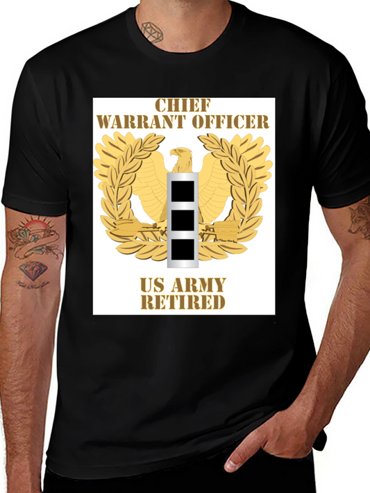 US Army Chief Warrant Officer Retired T-Shirt