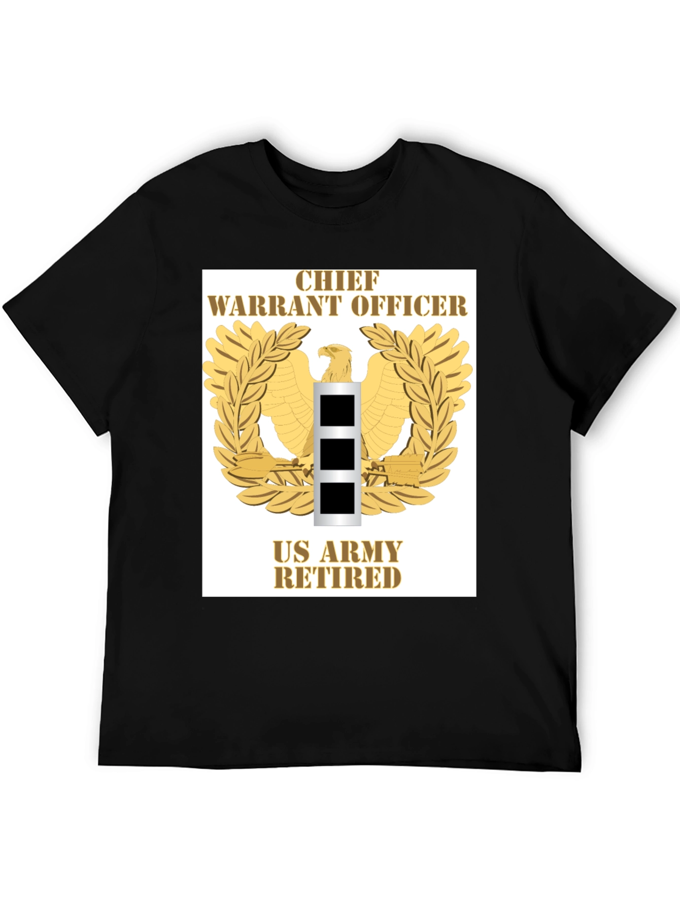US Army Chief Warrant Officer Retired T-Shirt