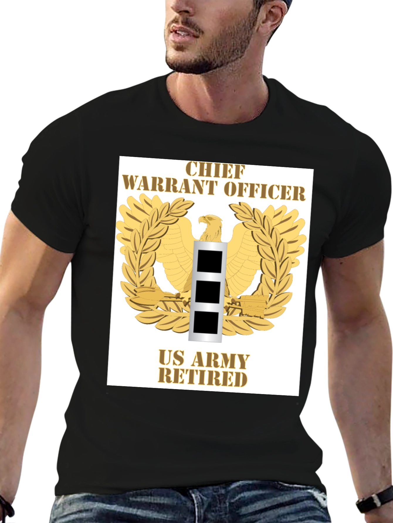 US Army Chief Warrant Officer Retired T-Shirt