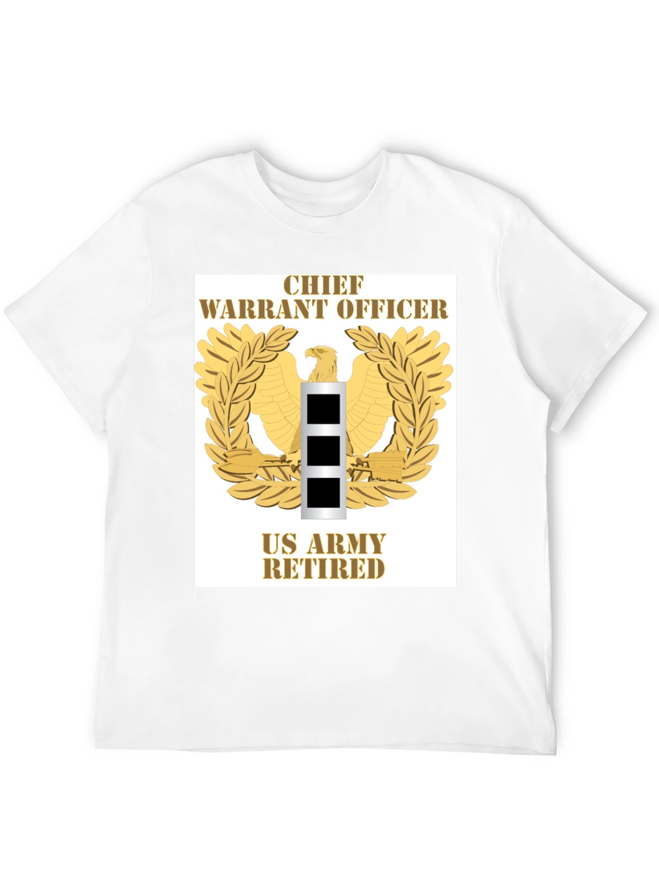 US Army Chief Warrant Officer Retired T-Shirt