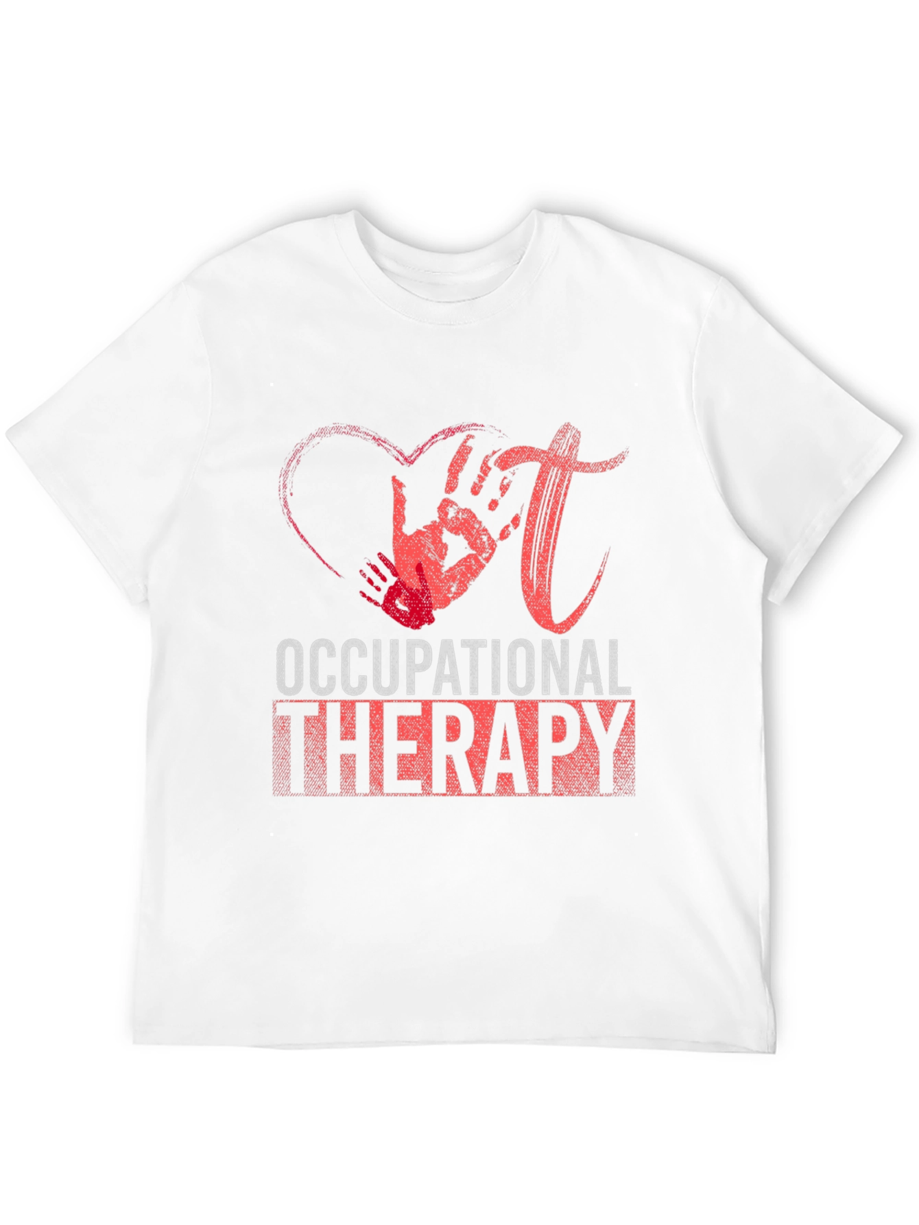 Occupational Therapy T-Shirt - Hand Heart Design